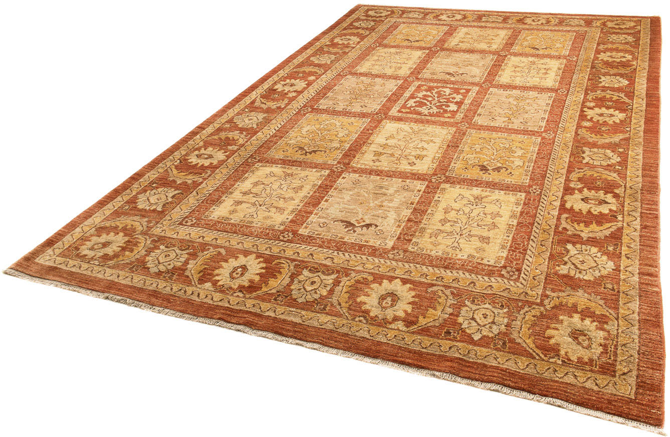 morgenland Orientteppich »Ziegler - 313 x 194 cm - rost«, rechteckig, Wohnz günstig online kaufen