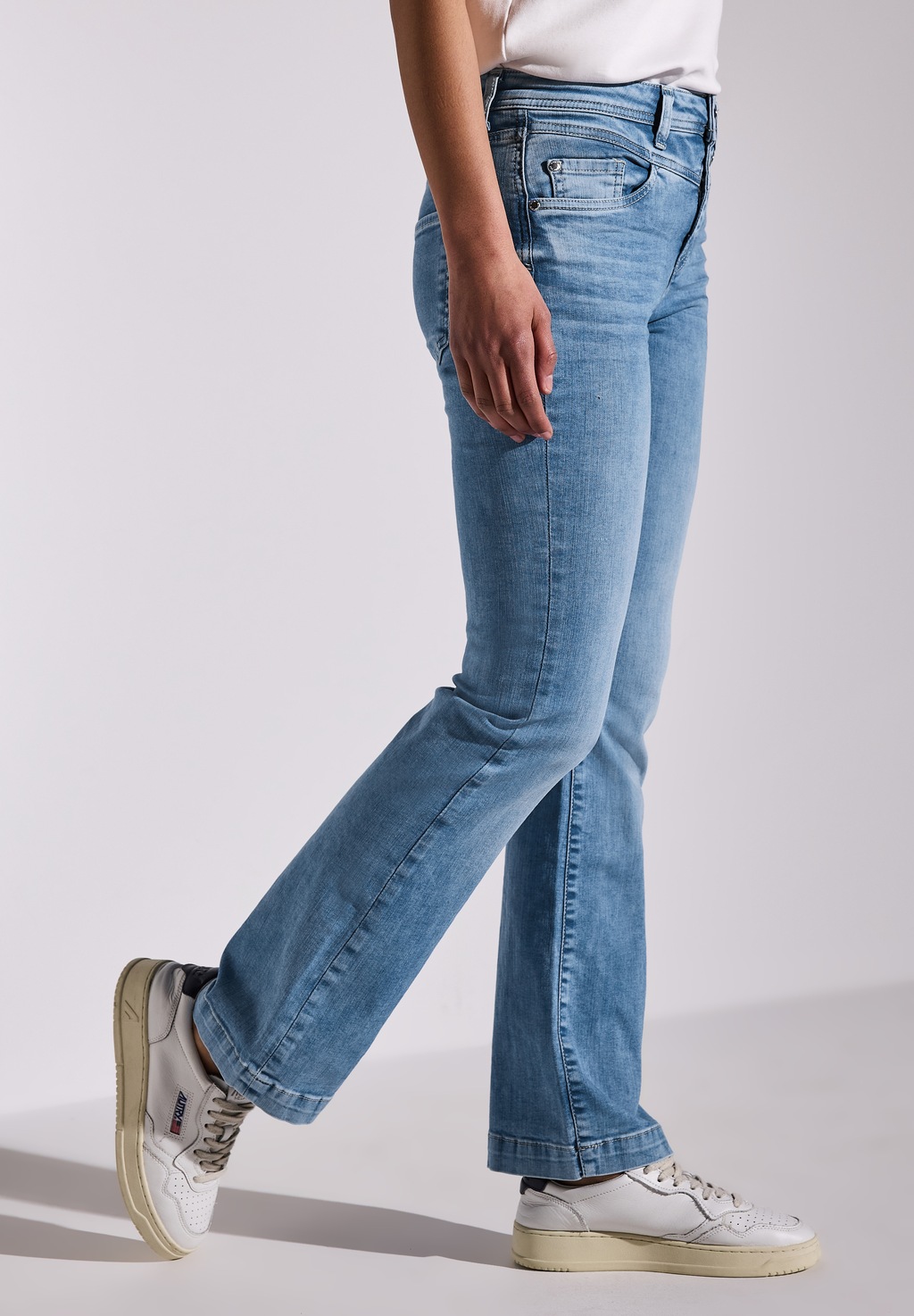 STREET ONE Slim-fit-Jeans, High Waist günstig online kaufen