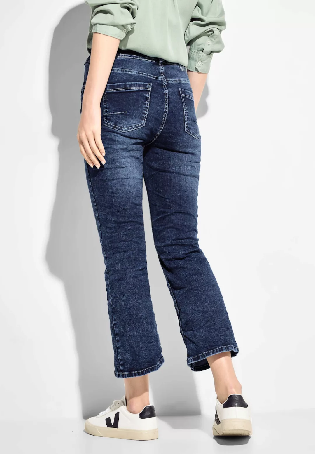 Cecil Bootcut-Jeans, High Waist günstig online kaufen