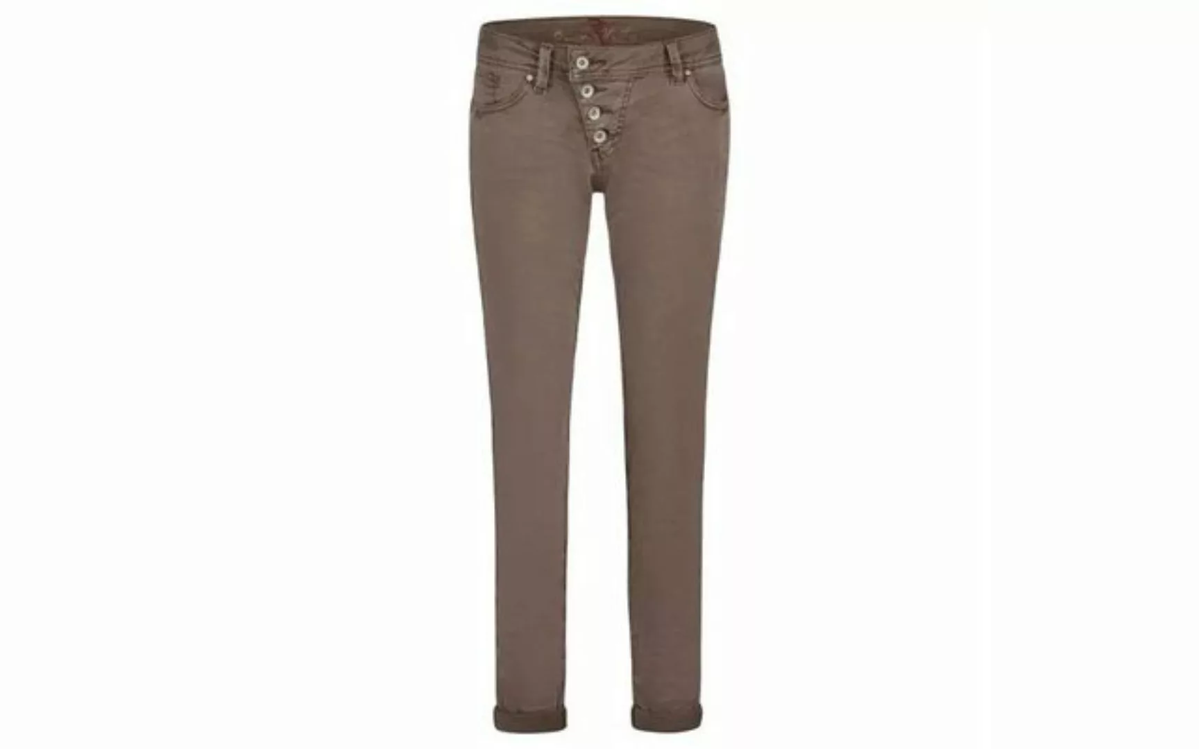 Buena Vista Skinny-fit-Jeans Malibu stretch twill caffé latte günstig online kaufen