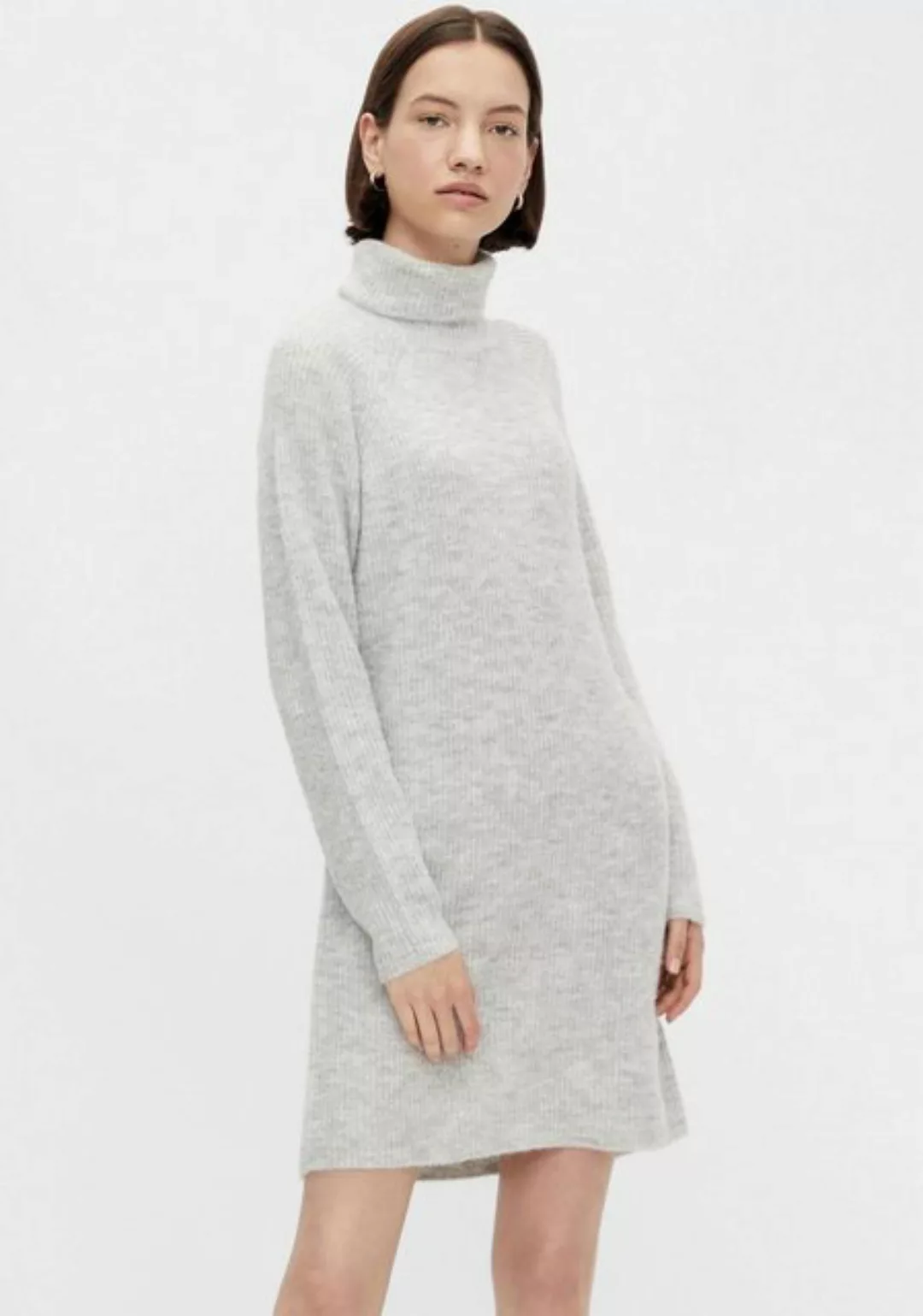 pieces Strickkleid PCELLEN LS HIGH NECK KNIT DRESS NOOS BC günstig online kaufen