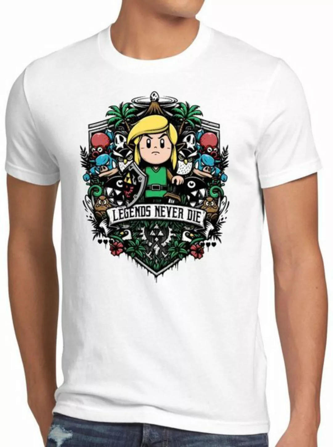 style3 Print-Shirt Herren T-Shirt Cocolint Legend awakening switch hyrule günstig online kaufen