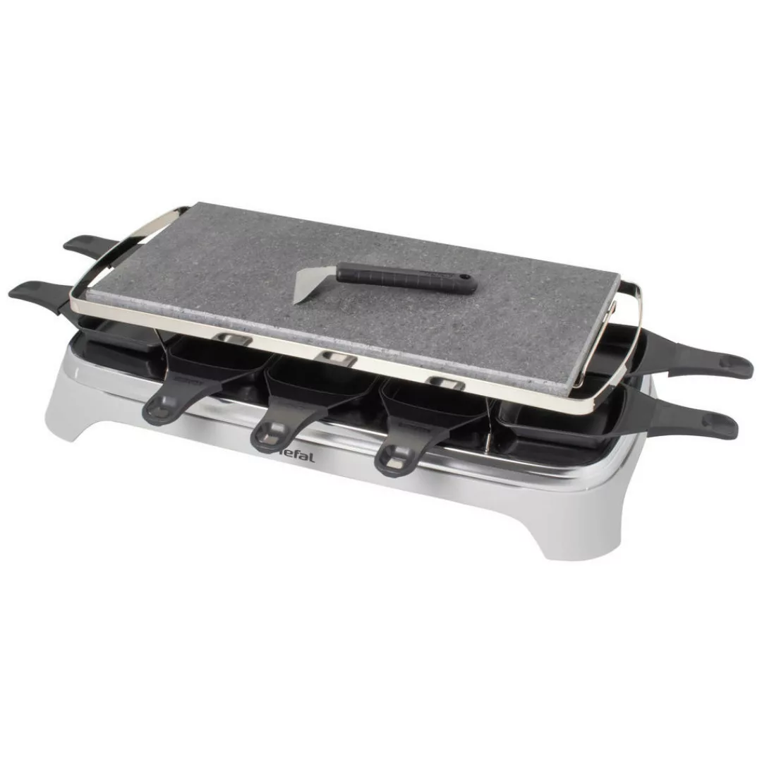 Tefal Raclette PR457B silber B/H/T: ca. 32,1x19,5x55,3 cm günstig online kaufen