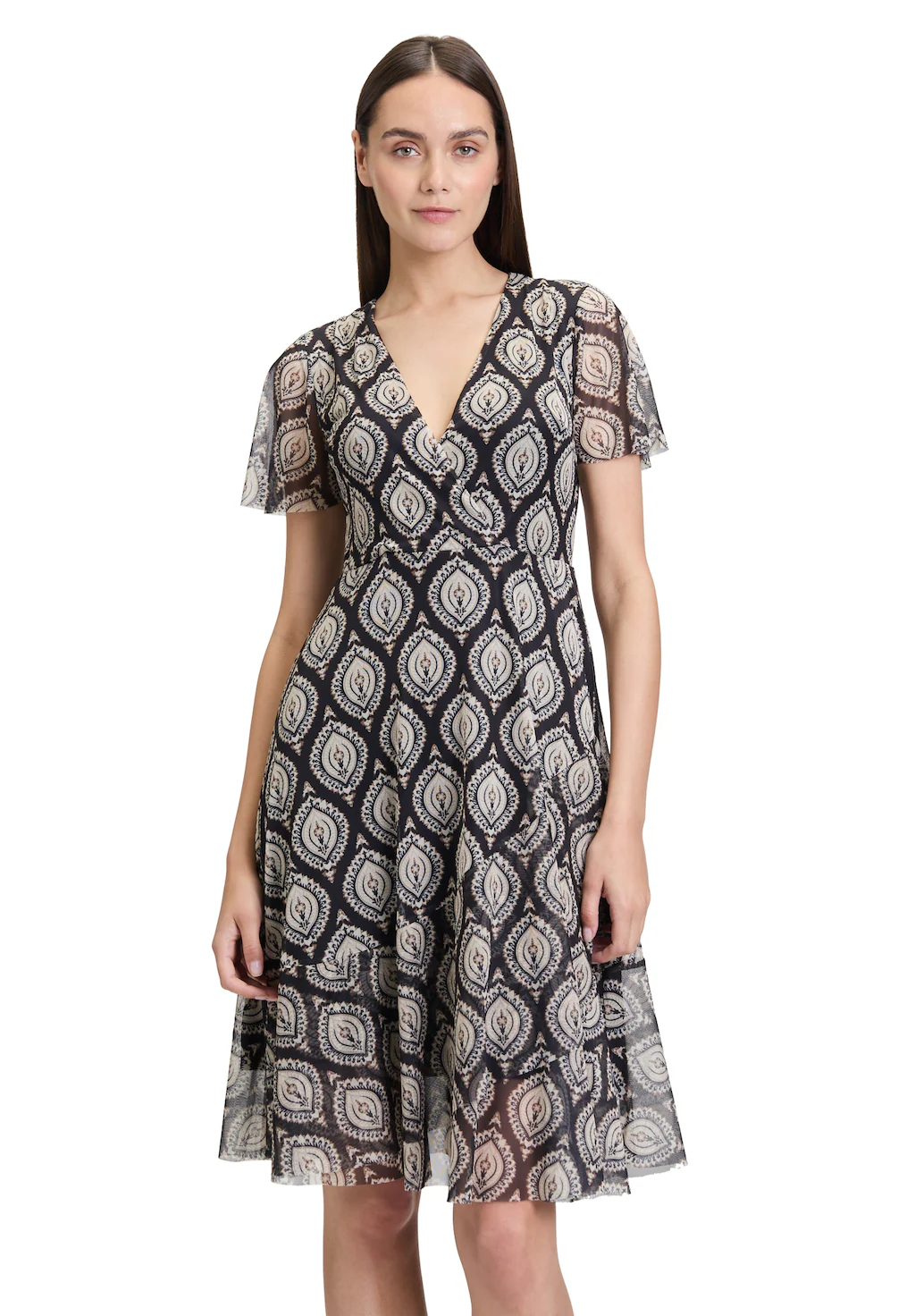Cartoon Volantkleid "Cartoon Damen Volantkleid mit Rüschen" günstig online kaufen