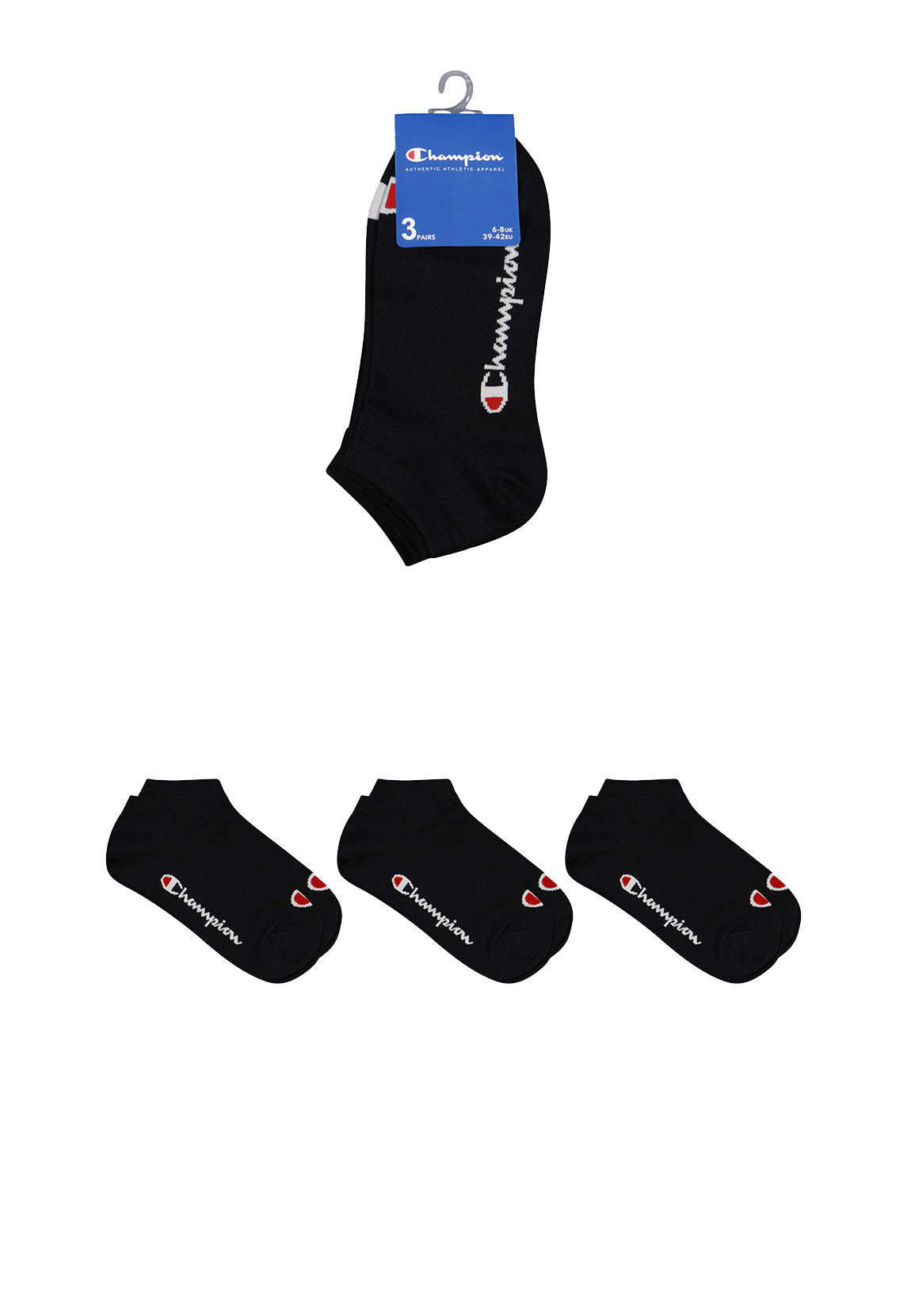 Champion Socken 3-Pack U24560 KK001 NBK Schwarz günstig online kaufen
