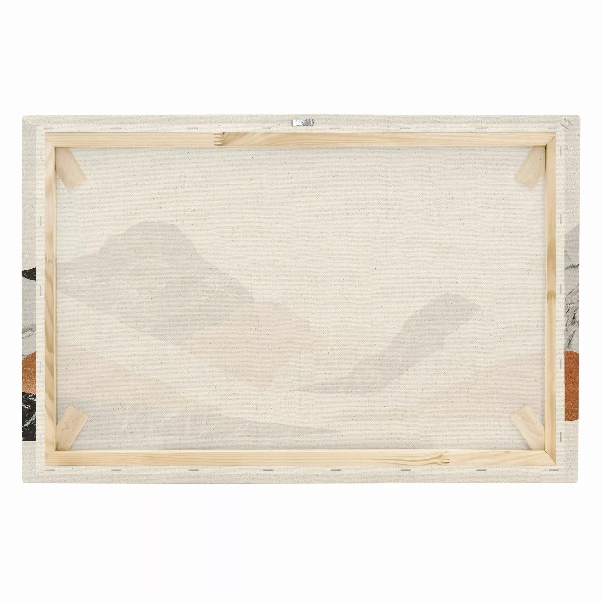 Leinwandbild auf Naturcanvas Landschaft in Marmor und Kupfer II günstig online kaufen