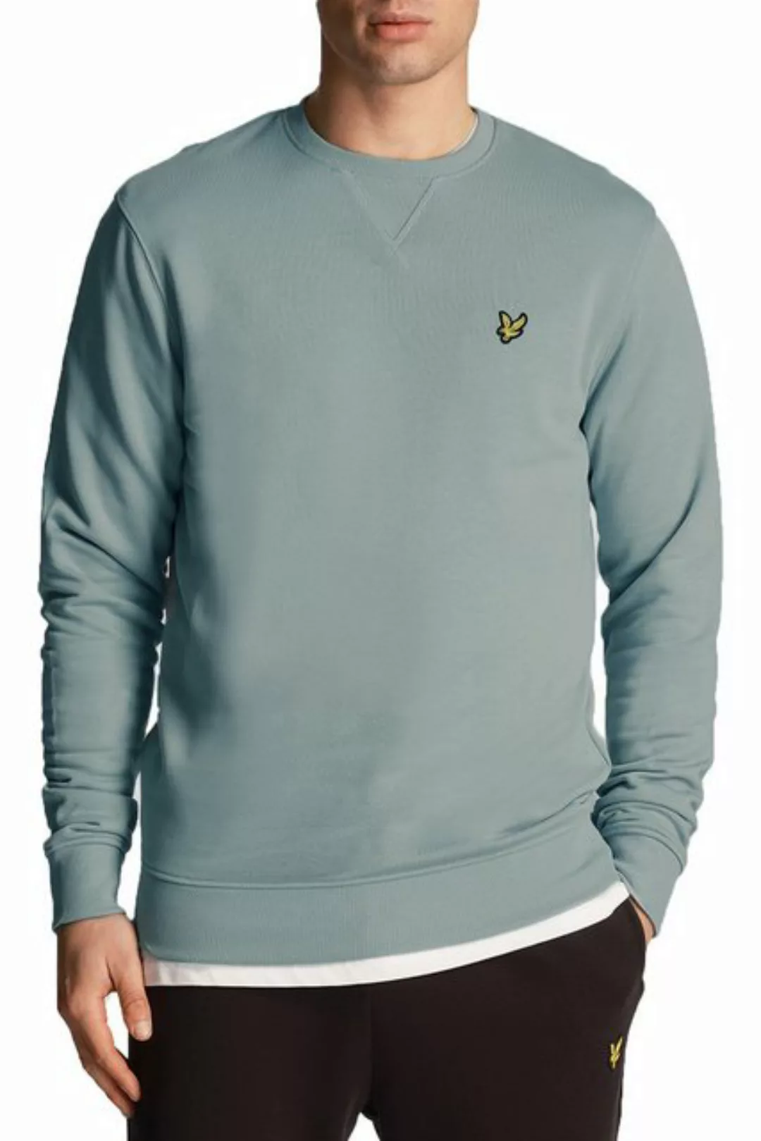 Lyle & Scott Sweatshirt Ohne Kapuze Aus 100% Baumwolle günstig online kaufen