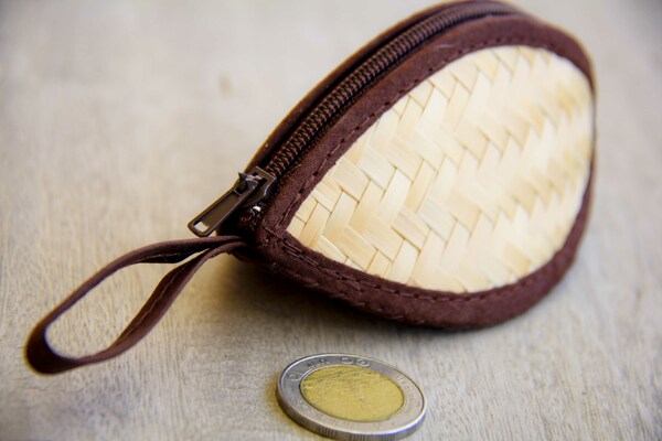 Mini Portemonnaie Aus Bambus-holz günstig online kaufen