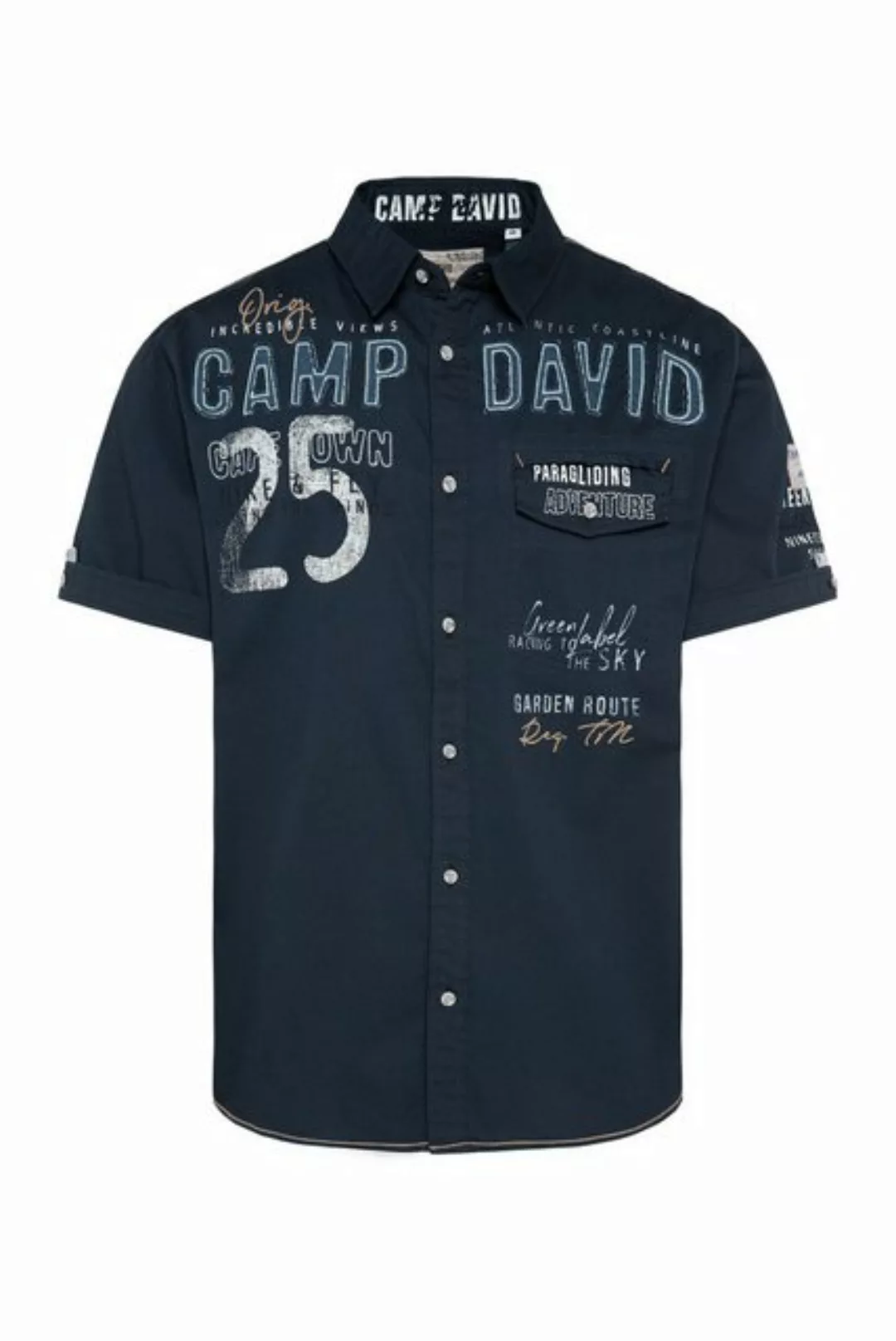 CAMP DAVID Kurzarmhemd, aus Baumwolle günstig online kaufen