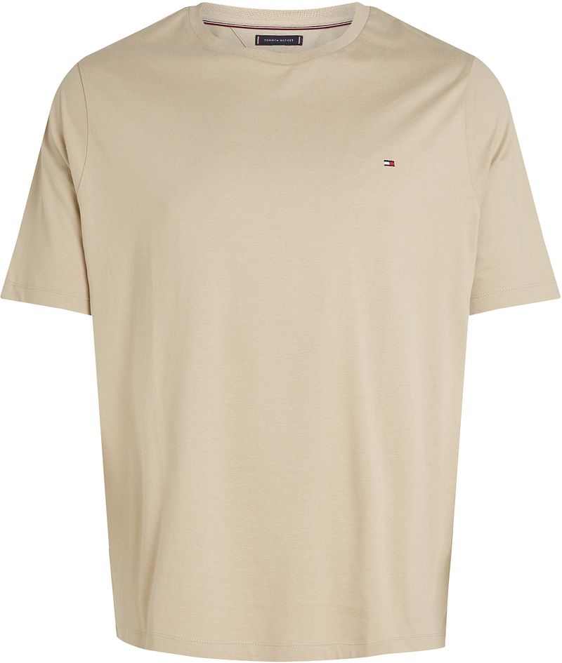 Tommy Hilfiger T-shirt Big & Tall Beige - Größe XXL günstig online kaufen