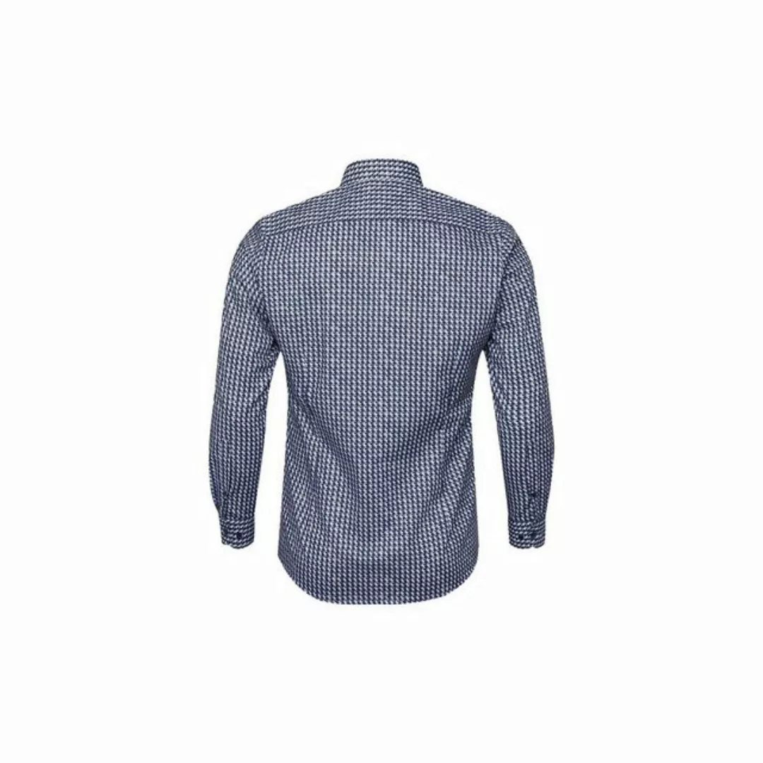 OLYMP Langarmhemd blau regular fit (1-tlg) günstig online kaufen