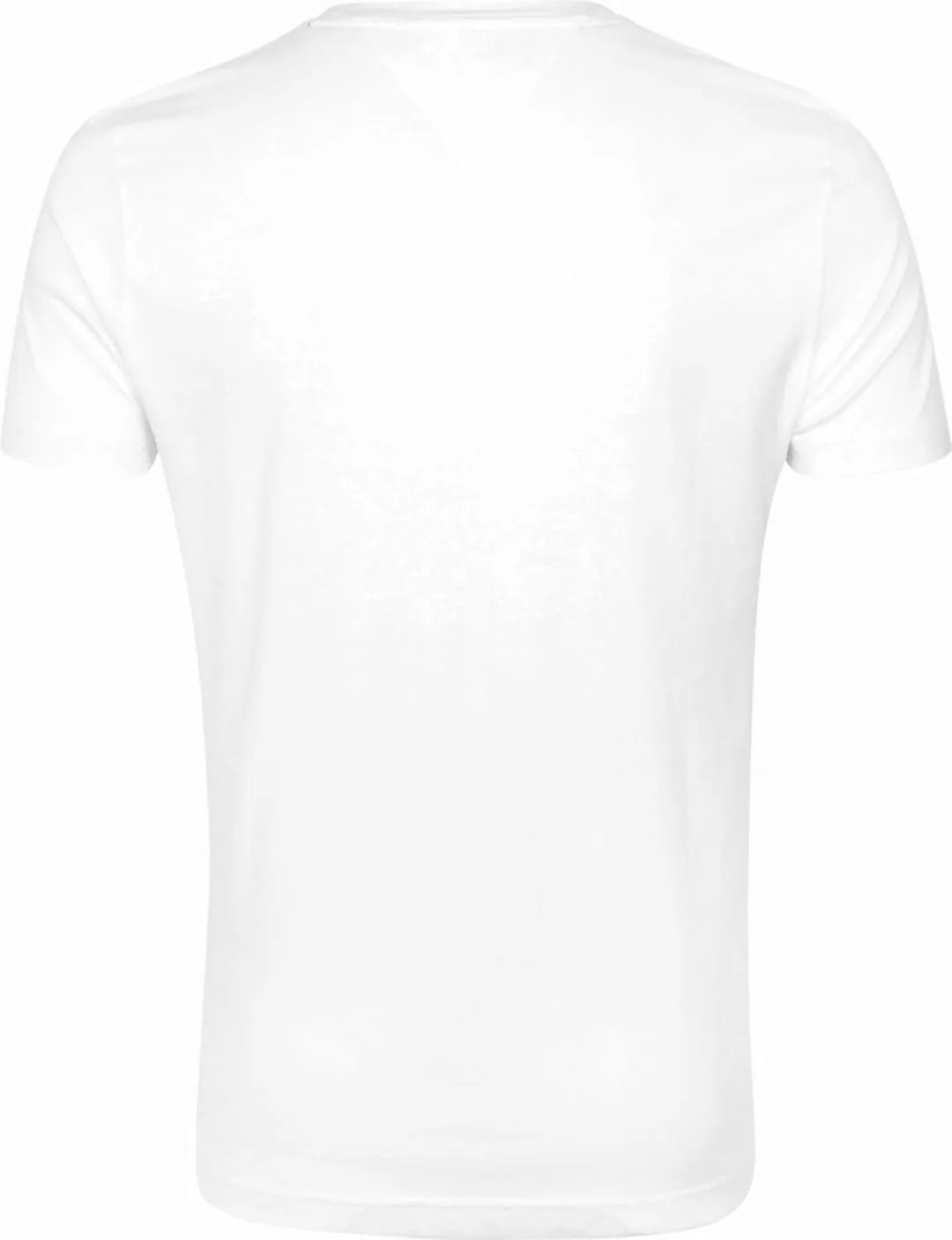 Tommy Hilfiger Logo T-Shirt Weiß - Größe XL günstig online kaufen