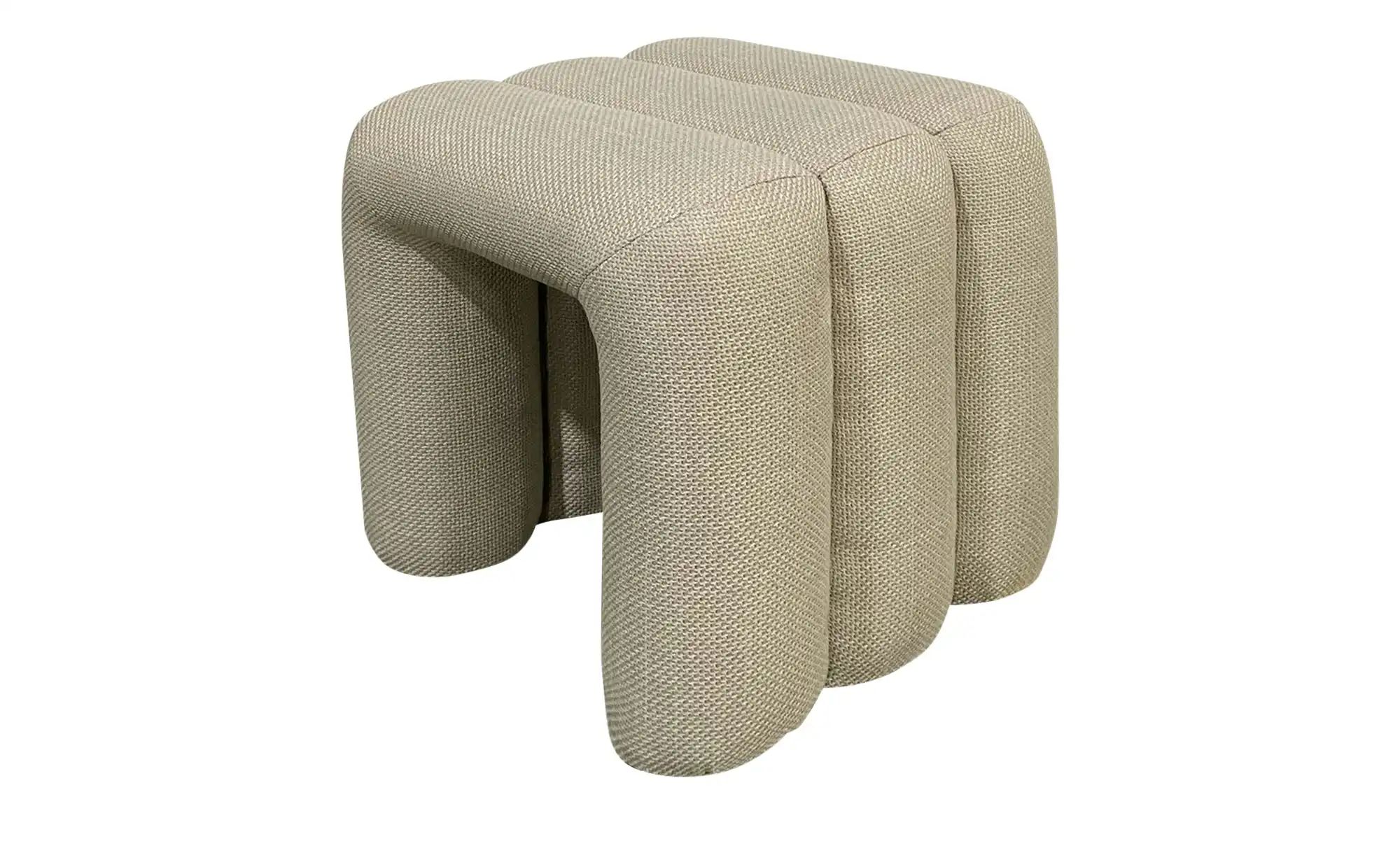 Polsterhocker  Libertina ¦ beige ¦ Maße (cm): B: 43,5 H: 45 T: 43.5 Polster günstig online kaufen