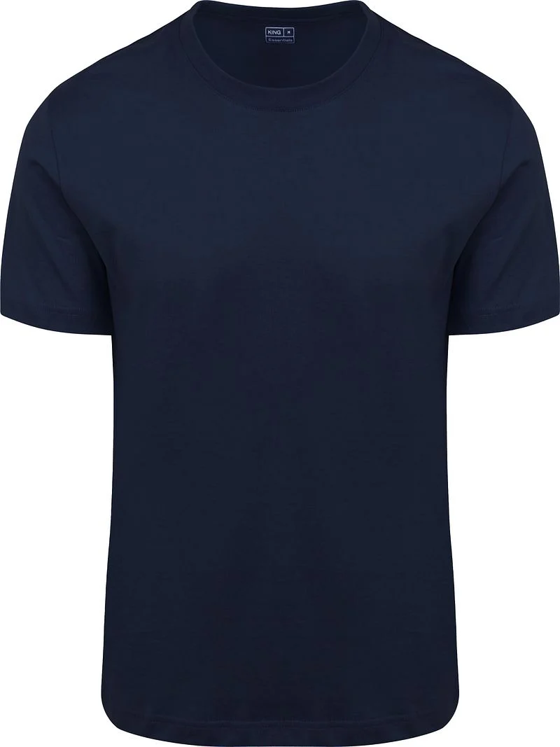 King Essentials The Steve T-Shirt Navy - Größe XL günstig online kaufen