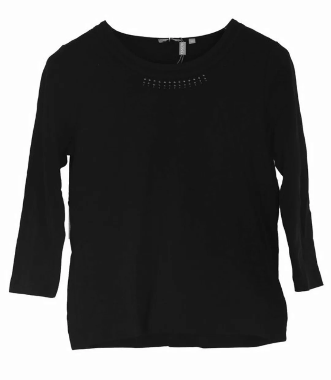 Rabe Langarmshirt Basic kleine Nieten unter der Ausschnitt, Pullover, Gr. 3 günstig online kaufen