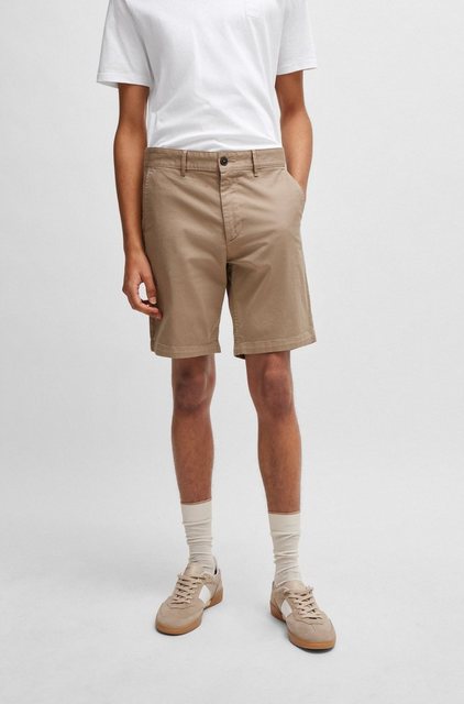 BOSS ORANGE Chinohose Chino-slim-Shorts mit Kontrastdetails günstig online kaufen