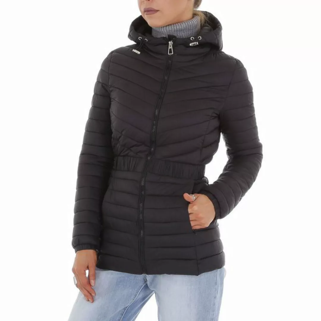 Ital-Design Steppjacke Damen Freizeit (87256589) Kapuze Gefüttert Winterjac günstig online kaufen