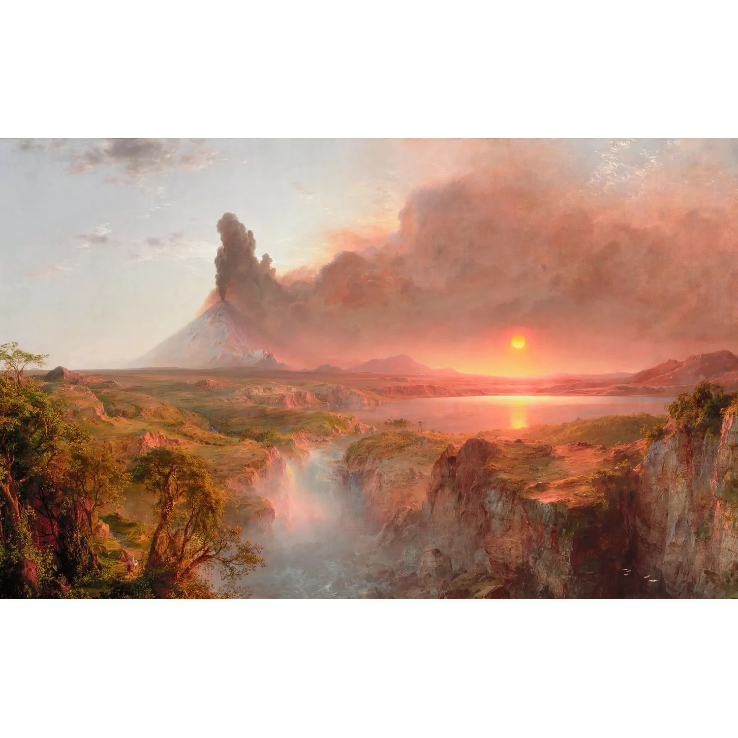 KOMAR Vlies Fototapete - The Andes  - Größe 400 x 250 cm mehrfarbig günstig online kaufen