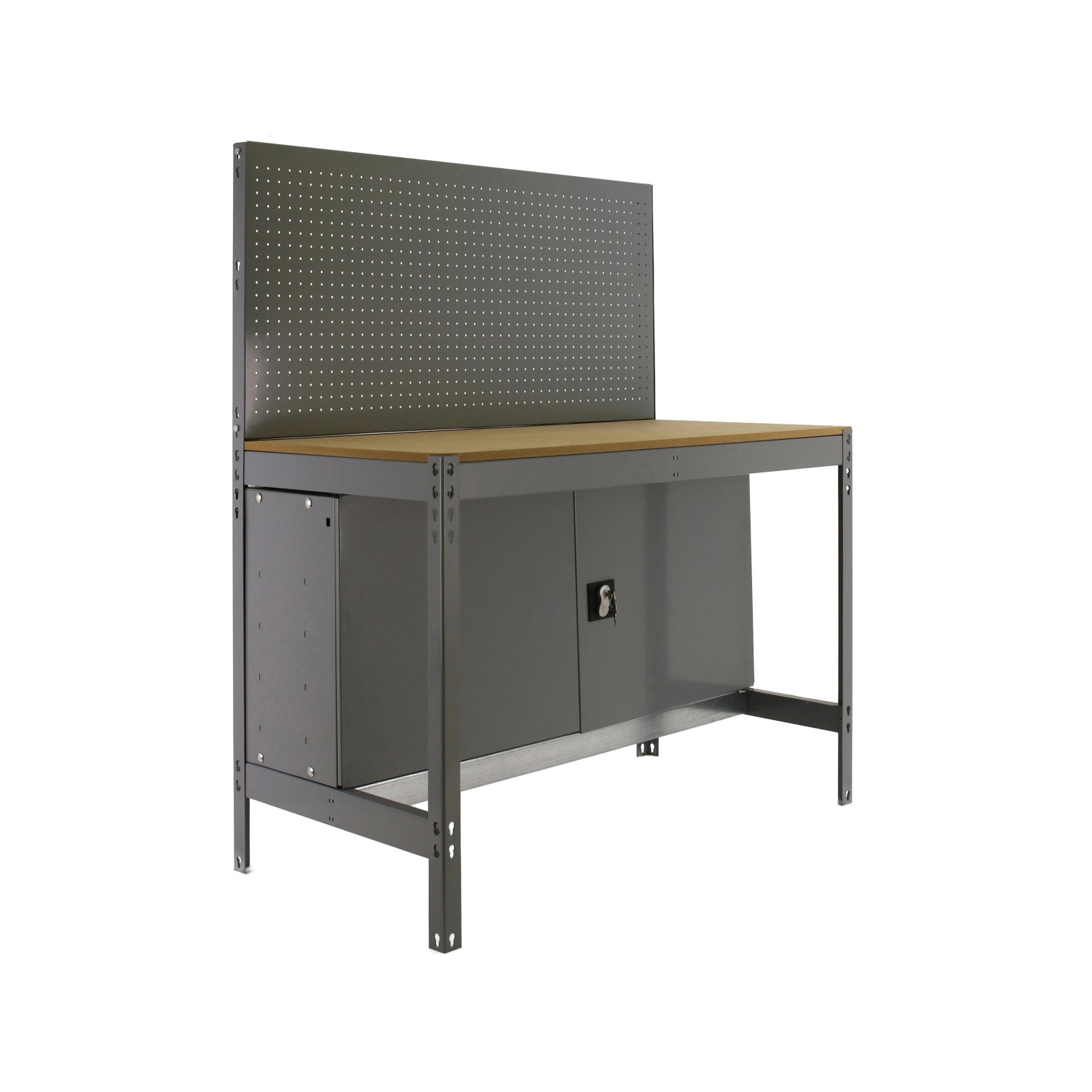 PROREGAL Werkbank Buffalo mit Werkzeugwand und Schrank HxBxT 84 x 90 x 61 c günstig online kaufen