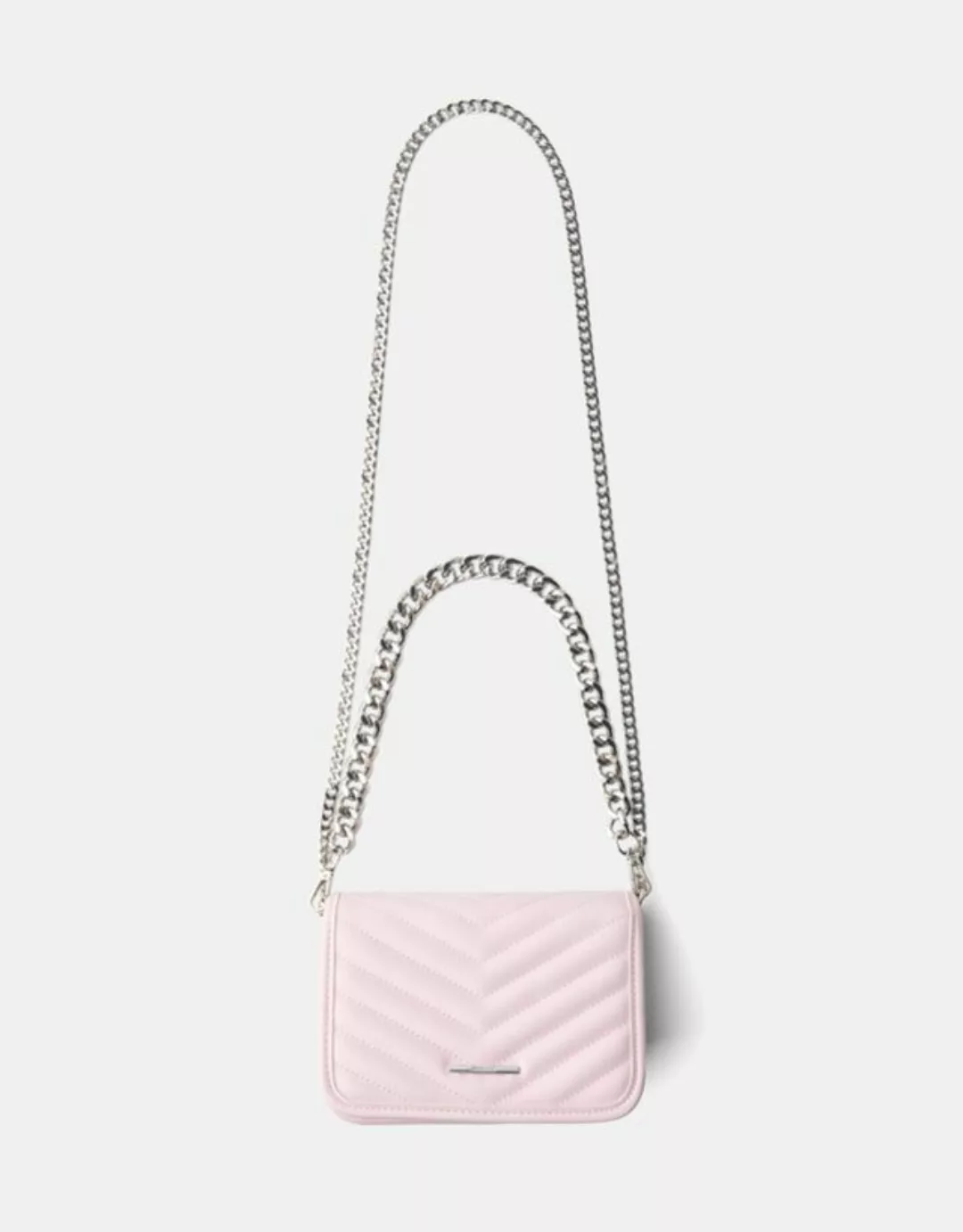 Bershka Stepp-Umhängetasche Mit Kette. Multiway. Bskteen Rosa günstig online kaufen