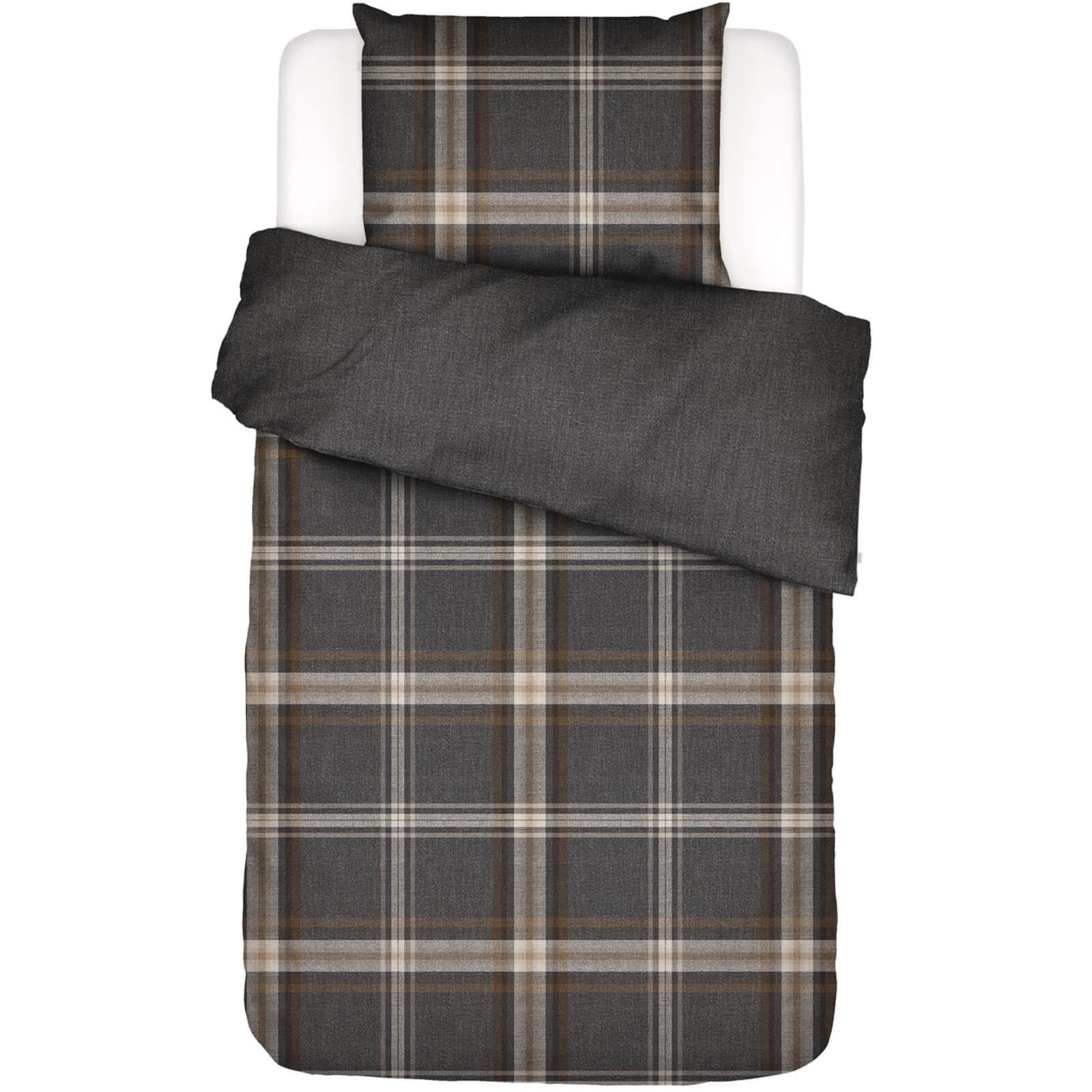 Essenza Bettwäsche Valentina Grey Flanell, Flanell, günstig online kaufen