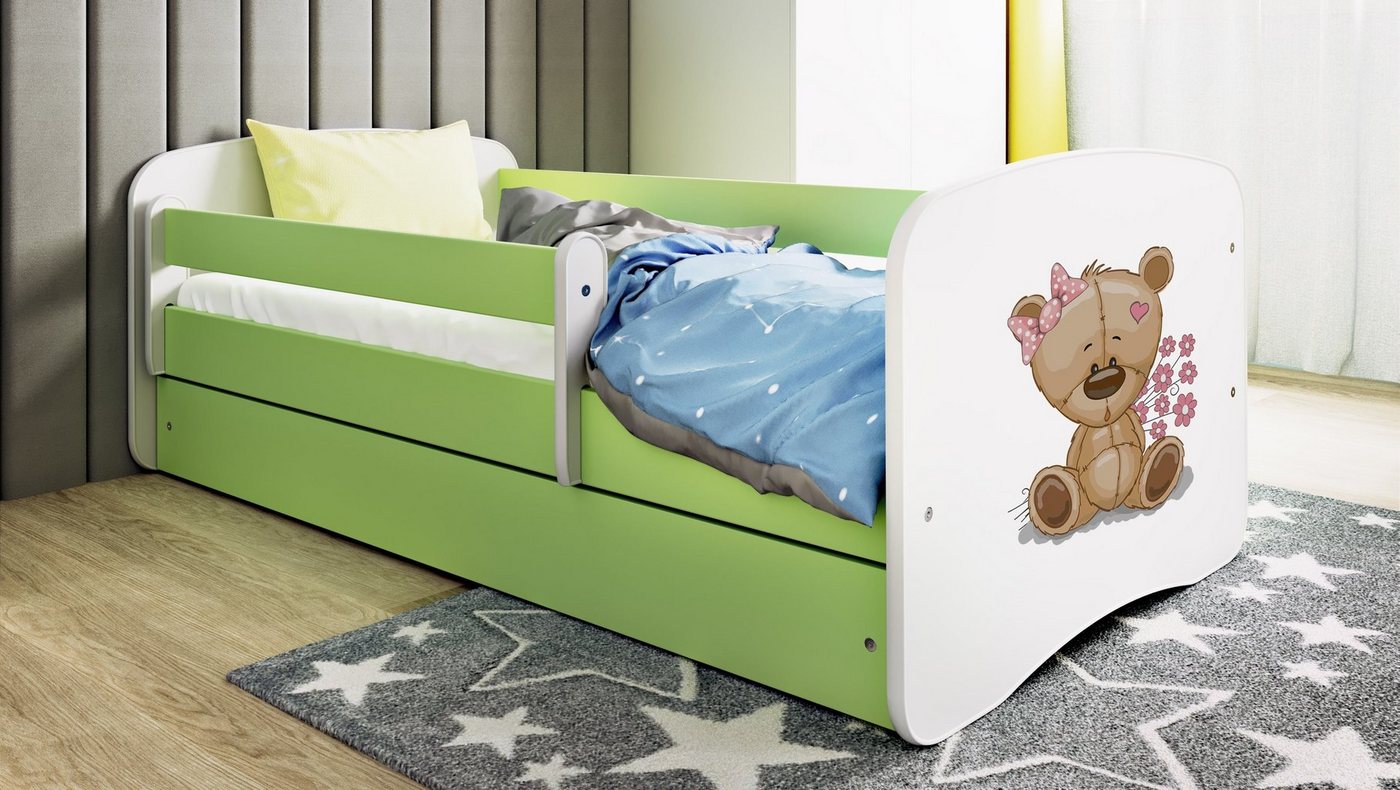 Bjird Kinderbett Babydream 180x80 cm 160x80 cm 140x70 cm (optional mit Matr günstig online kaufen