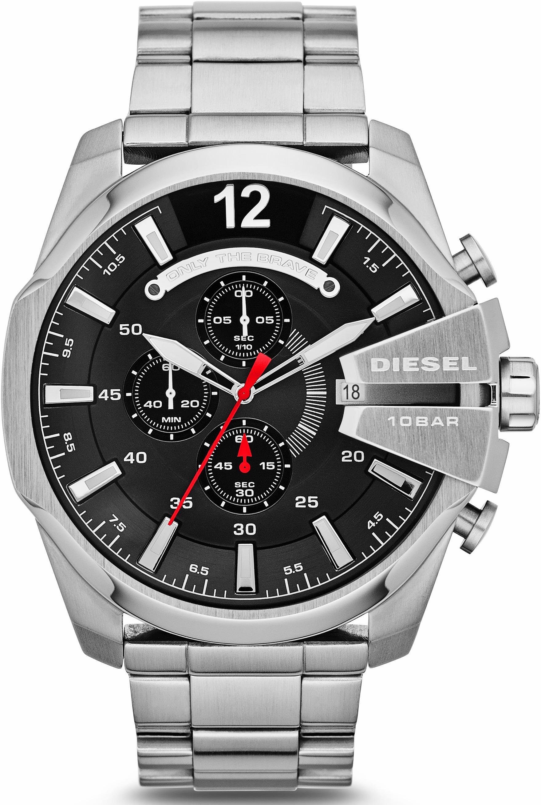 Diesel Chronograph Diesel Herren-Uhren Analog Quarz günstig online kaufen