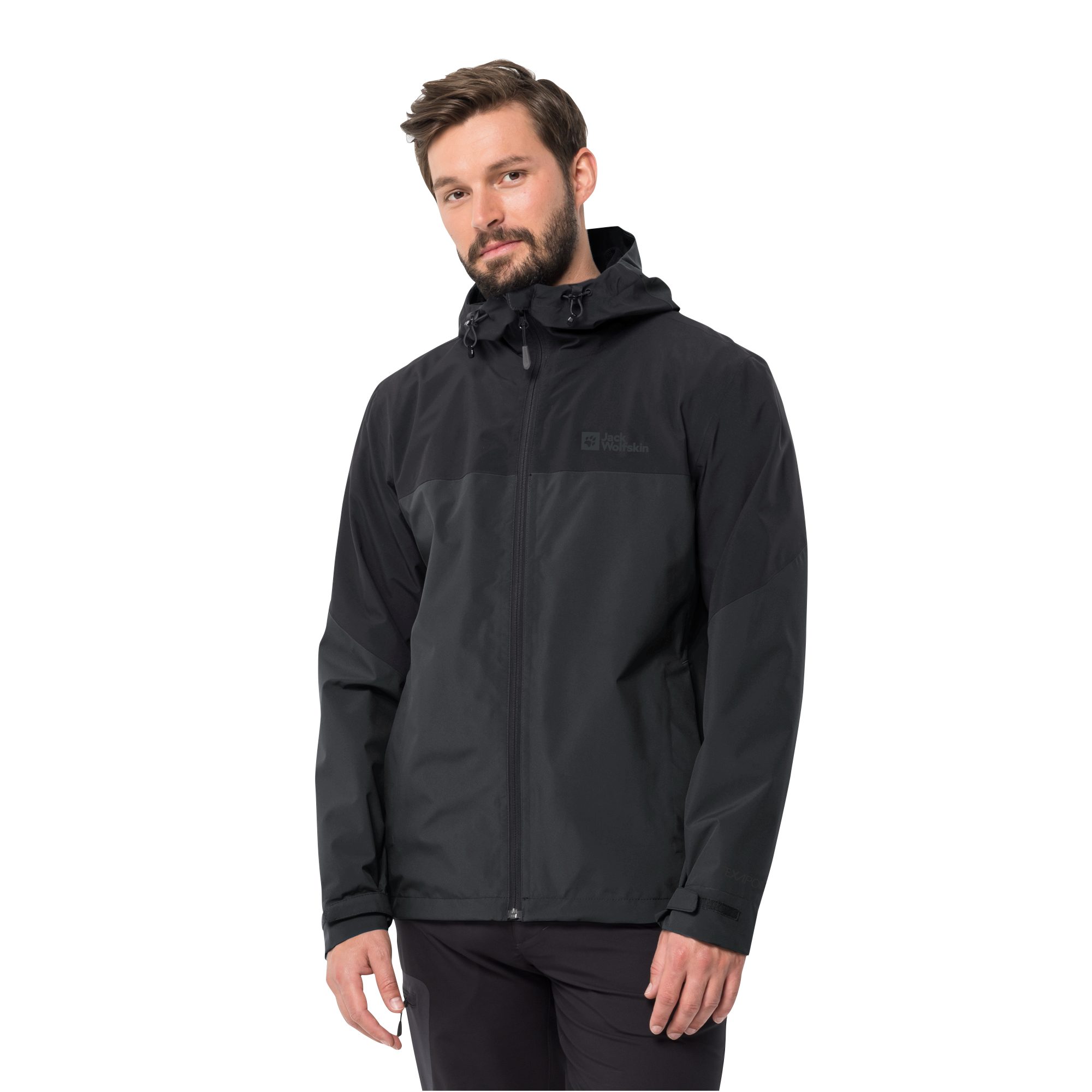 Jack Wolfskin Funktionsjacke "WEILTAL 2L JKT M", mit Kapuze, Wasserdicht, a günstig online kaufen
