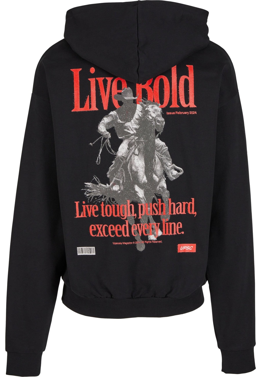 MisterTee Kapuzensweatshirt "MisterTee Live Bold Oversize Hoody" günstig online kaufen