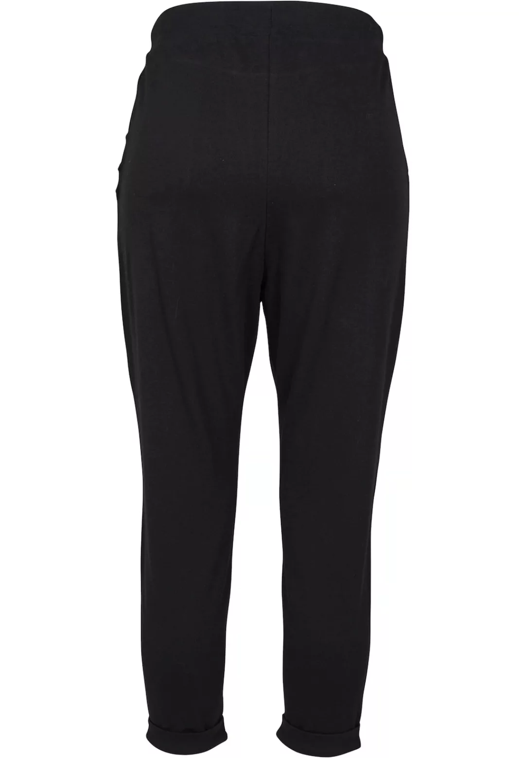 URBAN CLASSICS Stoffhose "Urban Classics Damen Ladies Open Edge Terry Turn günstig online kaufen