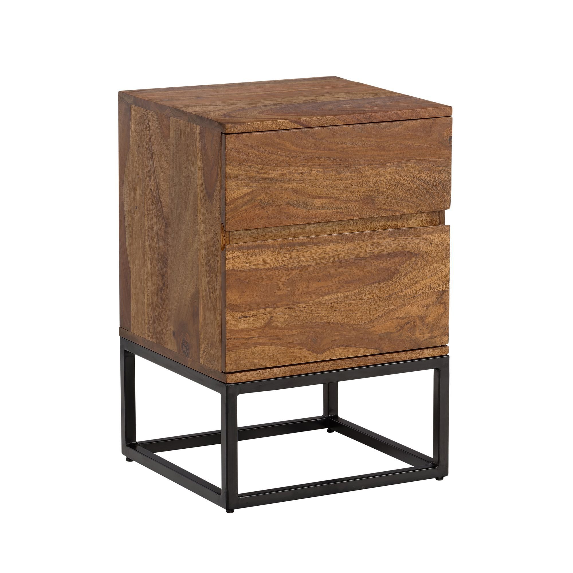 FINEBUY Nachttisch FB105063 (Industrial, 40x38x60 cm günstig online kaufen