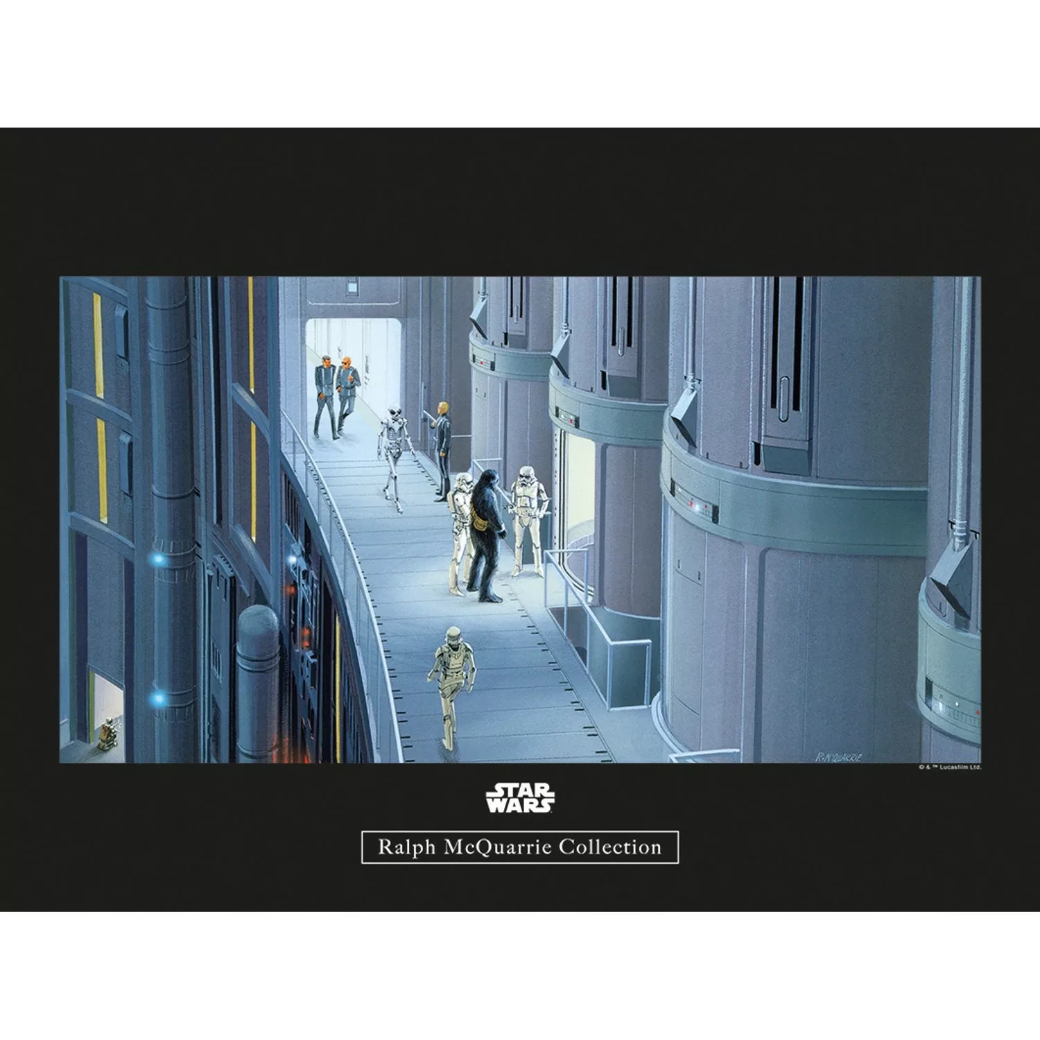 Komar Wandbild Star Wars Elevator 70 x 50 cm günstig online kaufen