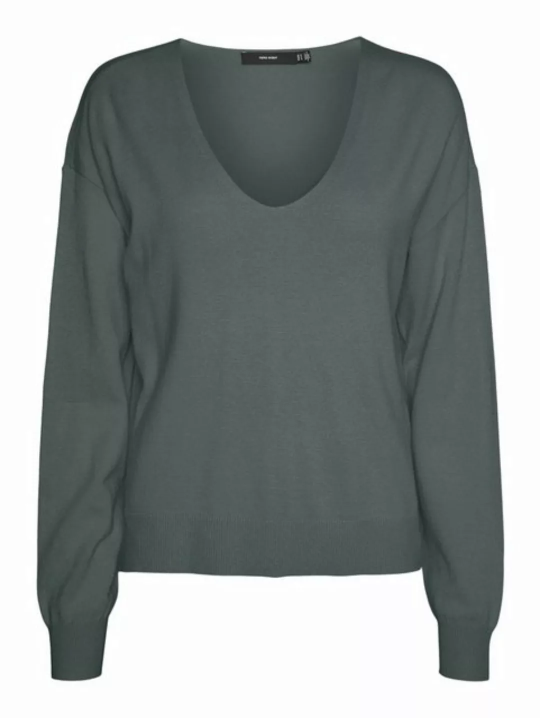 Vero Moda V-Ausschnitt-Pullover VMBREEZE LS V-NECK PULLOVER GA BOO günstig online kaufen