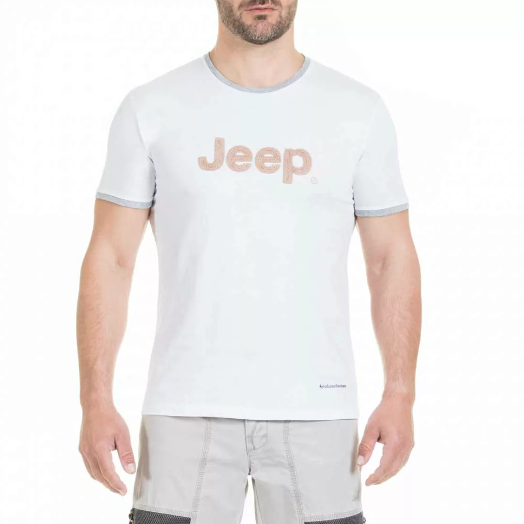 Jeep O100836w012 Kurzärmeliges T-shirt S Optical White günstig online kaufen
