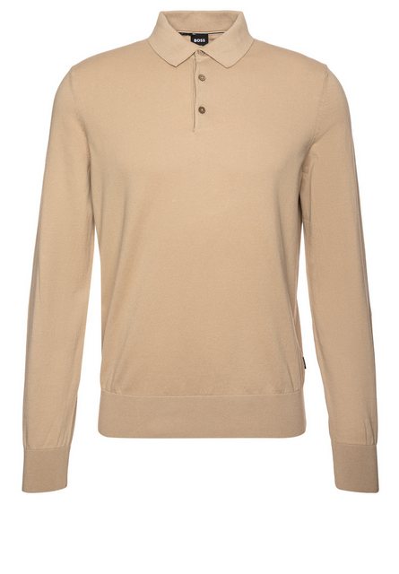 BOSS Strickpullover Gemello-P mit Polokragen (1-tlg) günstig online kaufen