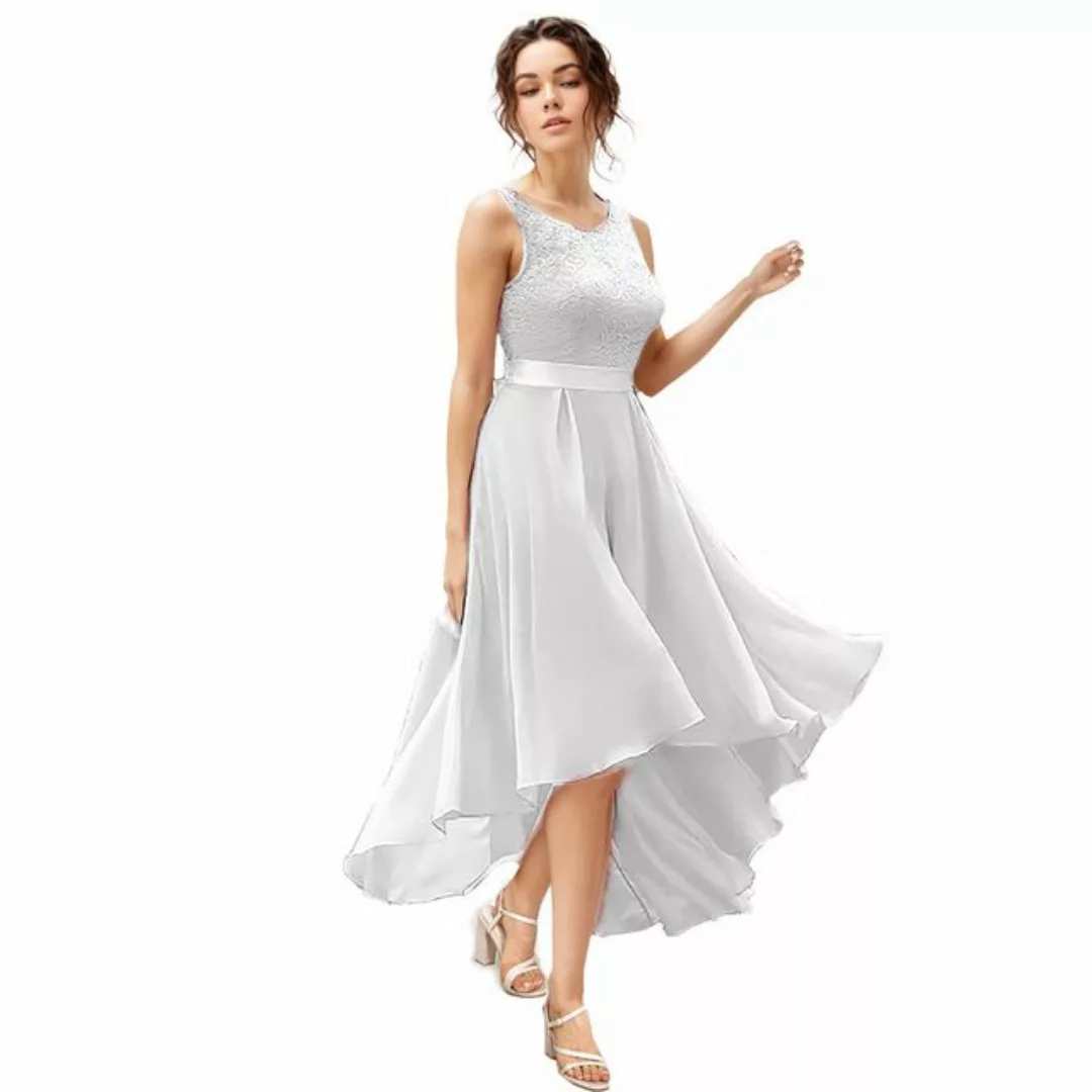 CALIYO Abendkleid Damen Vokuhila Cocktailkleid Abendkleider Elegant für Hoc günstig online kaufen