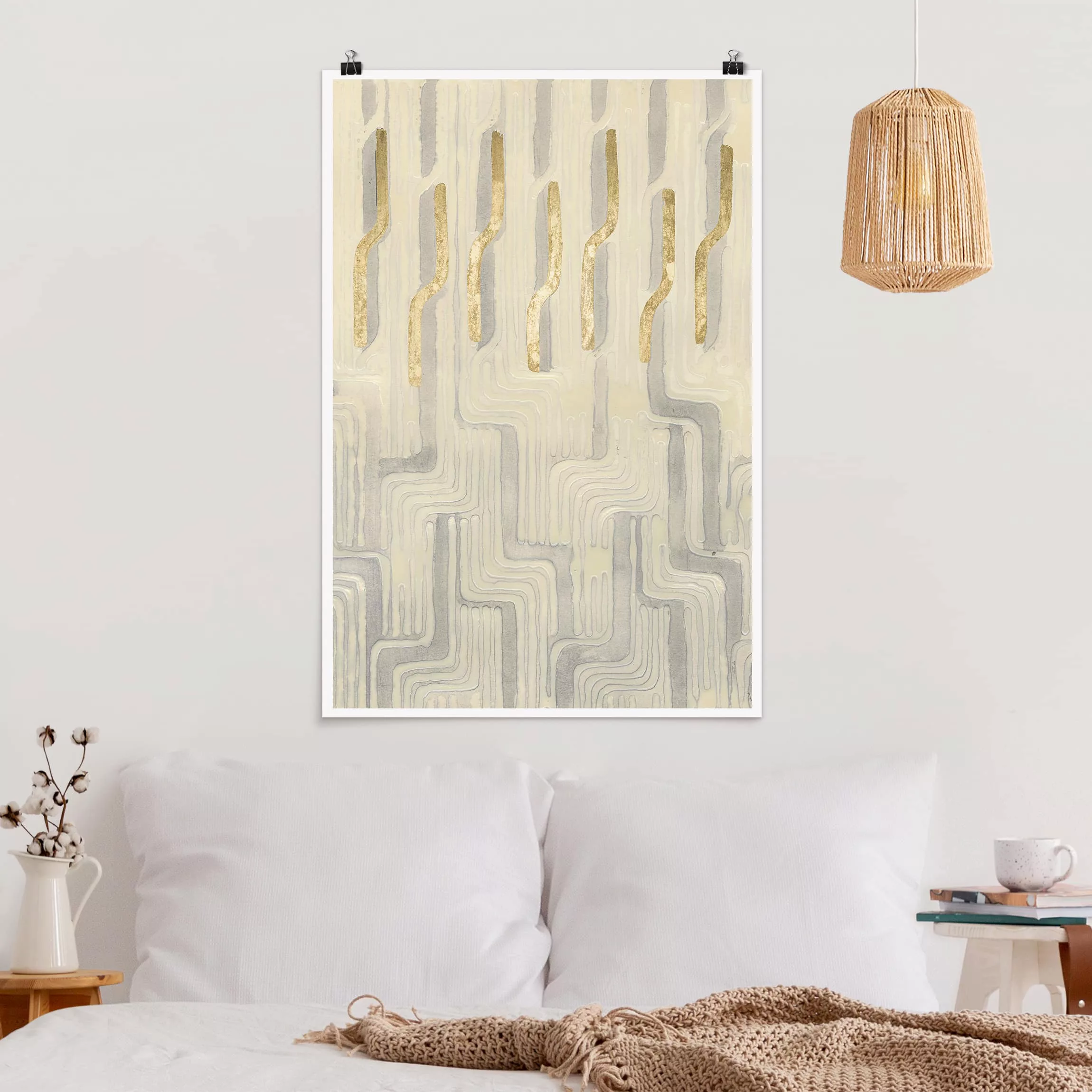Poster Muster & Texturen - Hochformat Chenille III günstig online kaufen