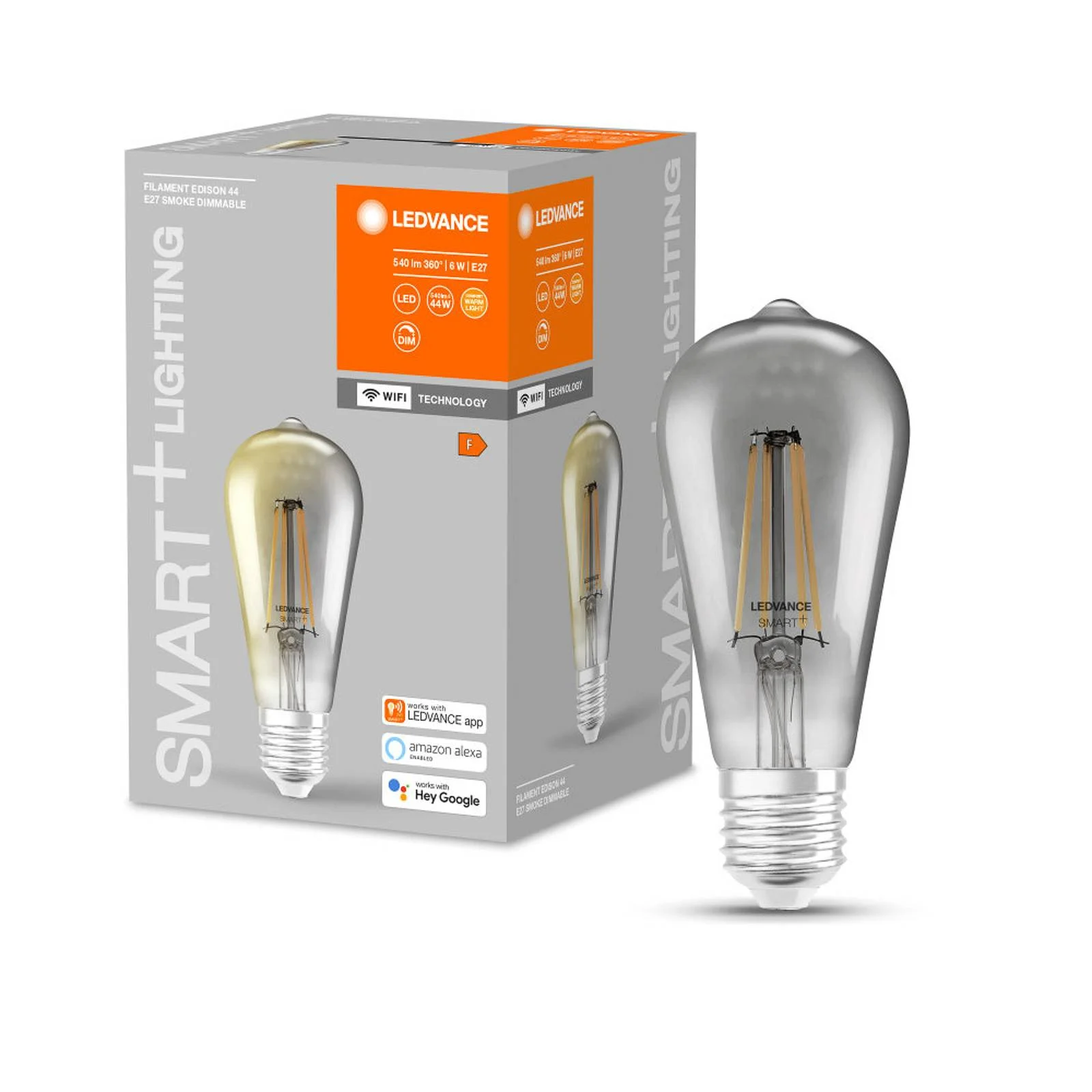 LEDVANCE SMART+ WiFi Filament Edison 44 E27 6W 825 günstig online kaufen