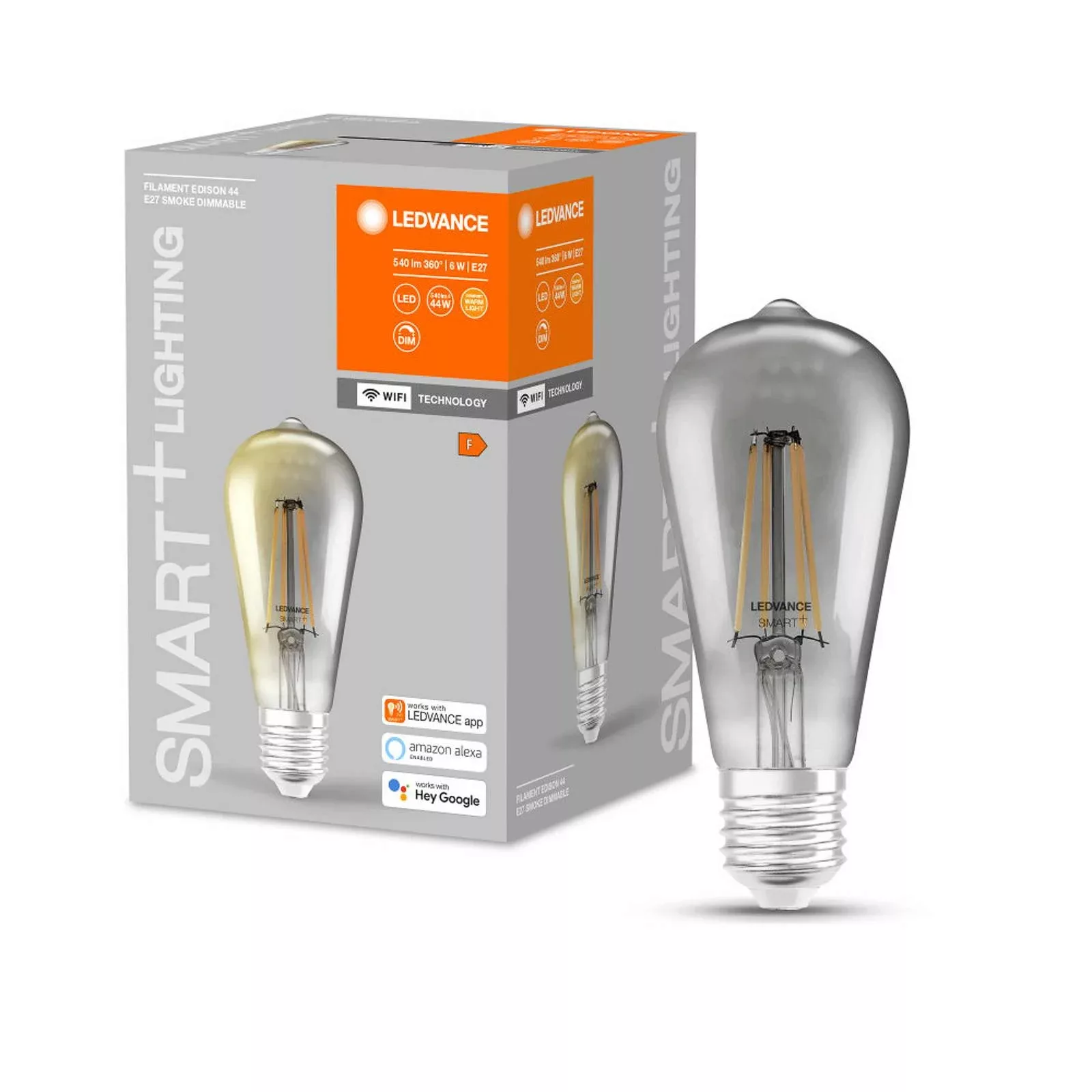 LEDVANCE SMART+ WiFi Filament Edison 44 E27 6W 825 günstig online kaufen