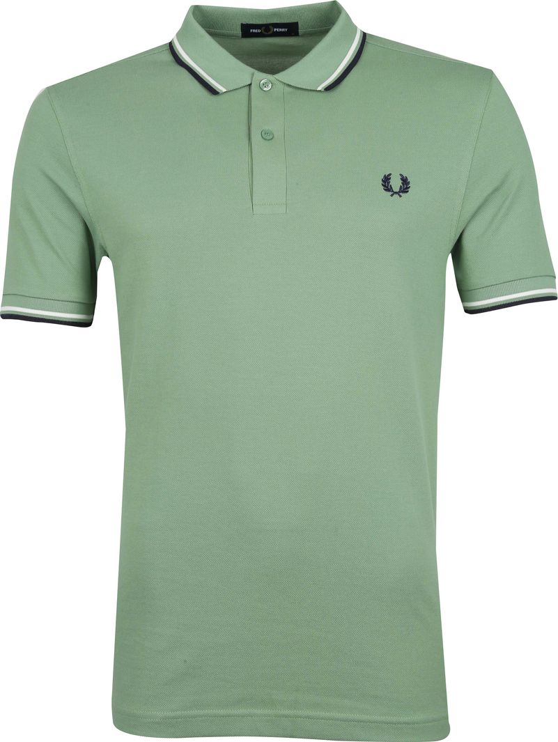 Fred Perry Poloshirt Grün E36 - Größe XS günstig online kaufen