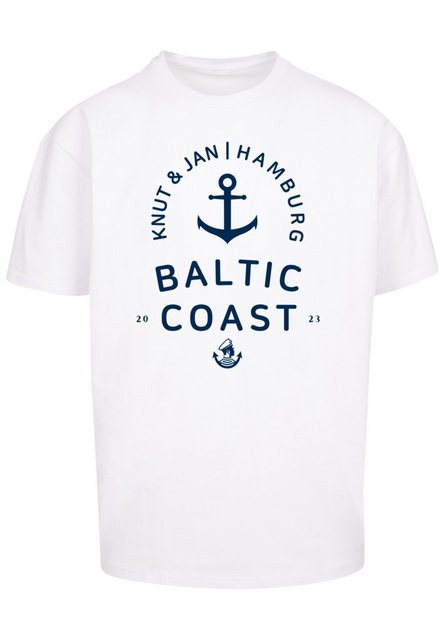 F4NT4STIC T-Shirt "Ostsee Logo Knut & Jan Hamburg", Print günstig online kaufen