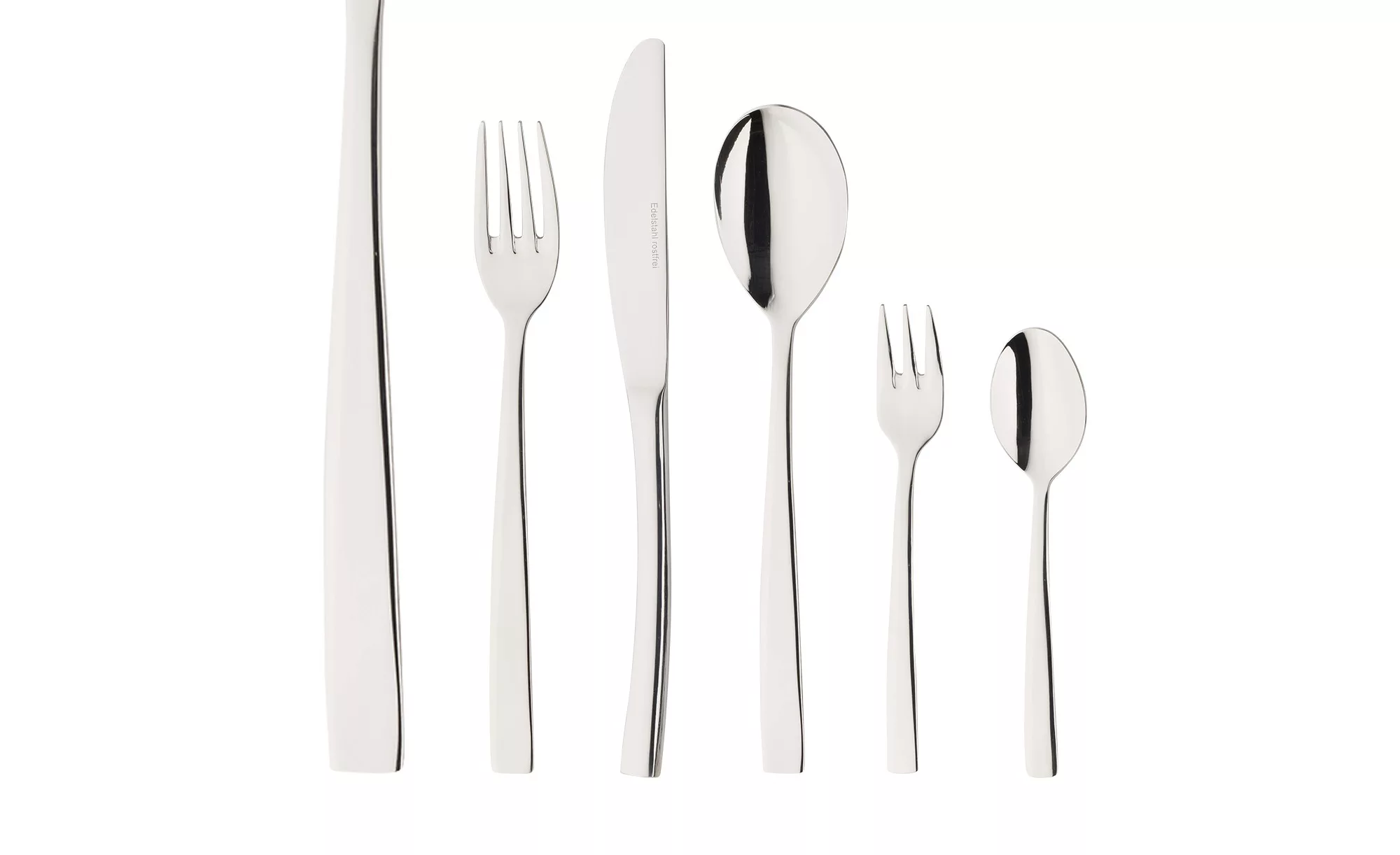 KHG Besteckset, 30-teilig  "715" - silber - Edelstahl - Sconto günstig online kaufen