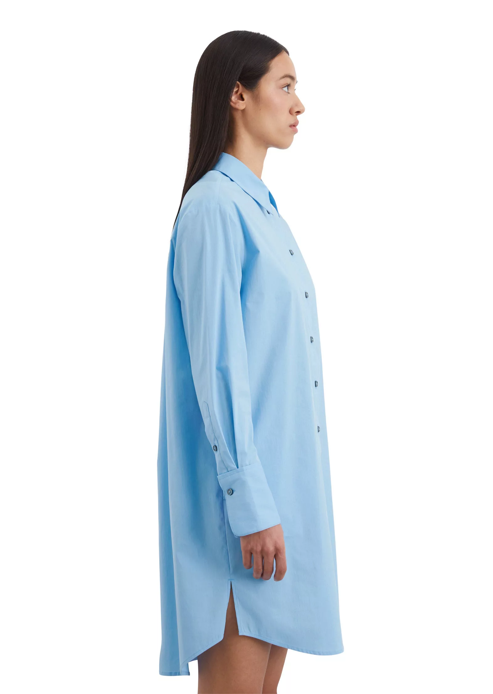 Marc OPolo Hemdblusenkleid "aus Popeline" günstig online kaufen