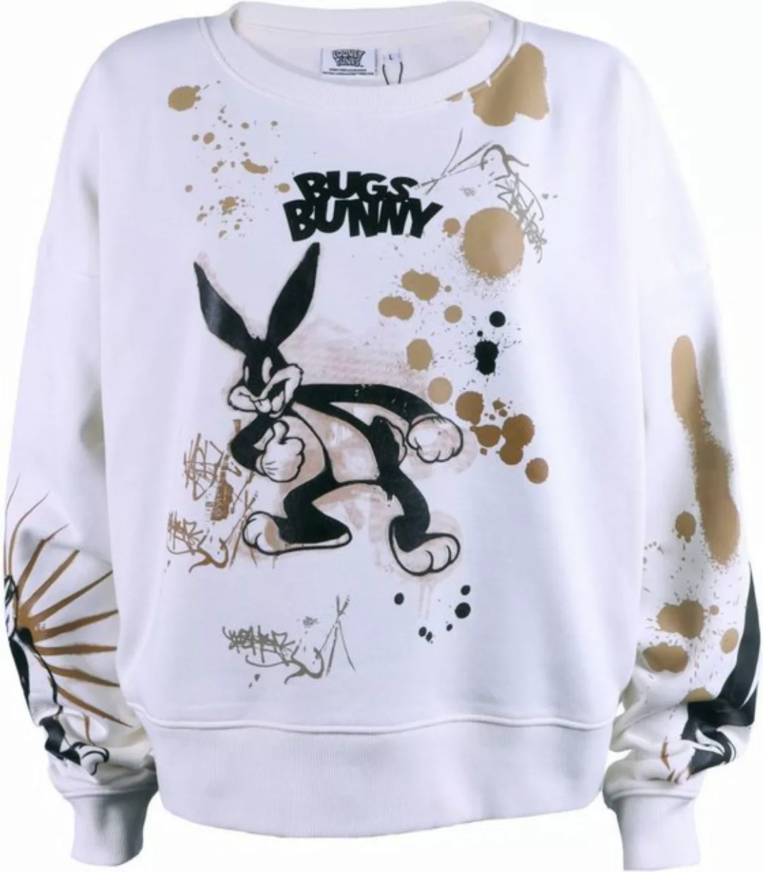 Capelli New York Sweatshirt "Bugs Bunny", mit Allover-Muster günstig online kaufen