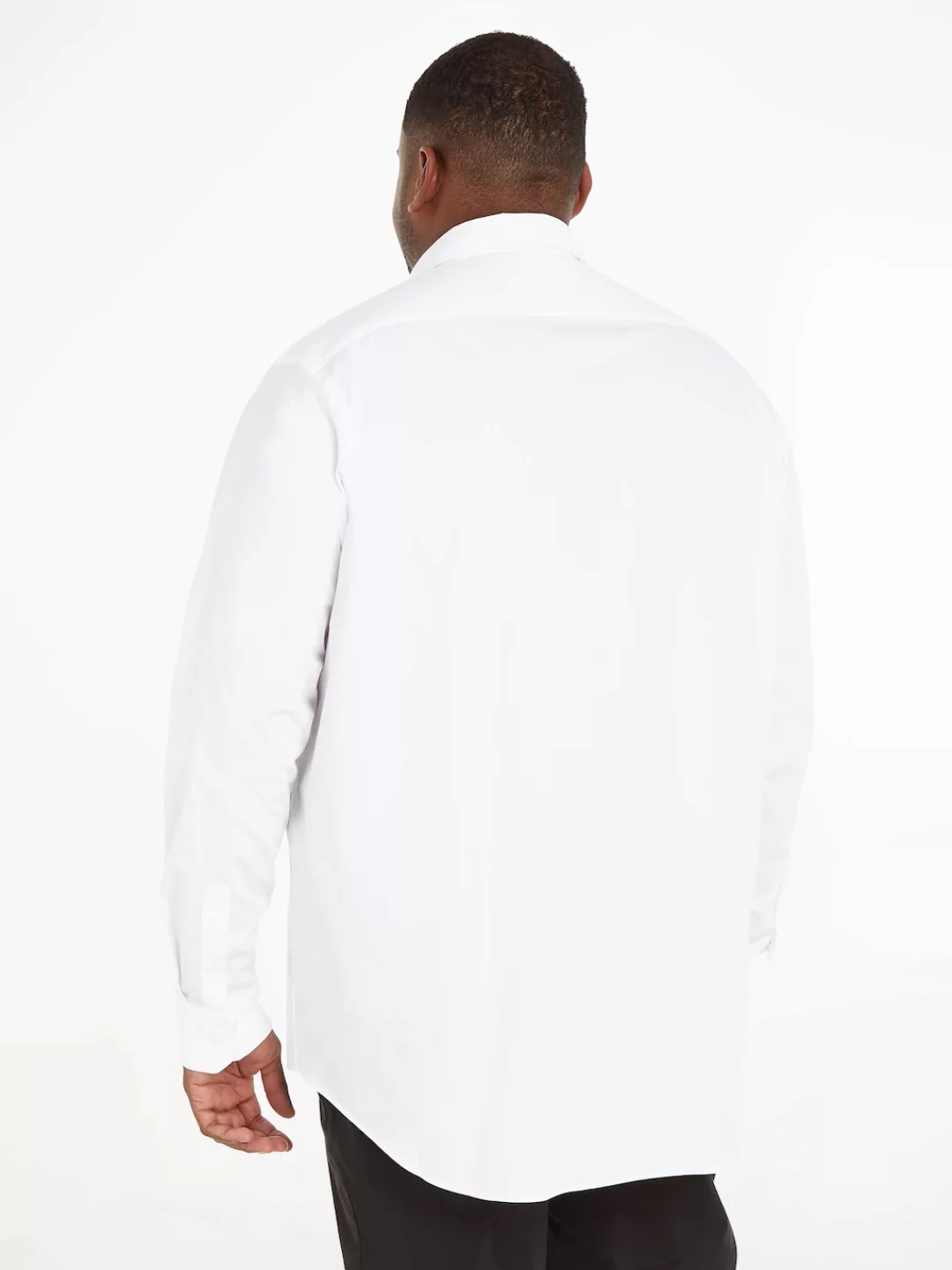 Calvin Klein Big&Tall Langarmhemd "BT STRETCH POPLIN SLIM SHIRT", in großen günstig online kaufen
