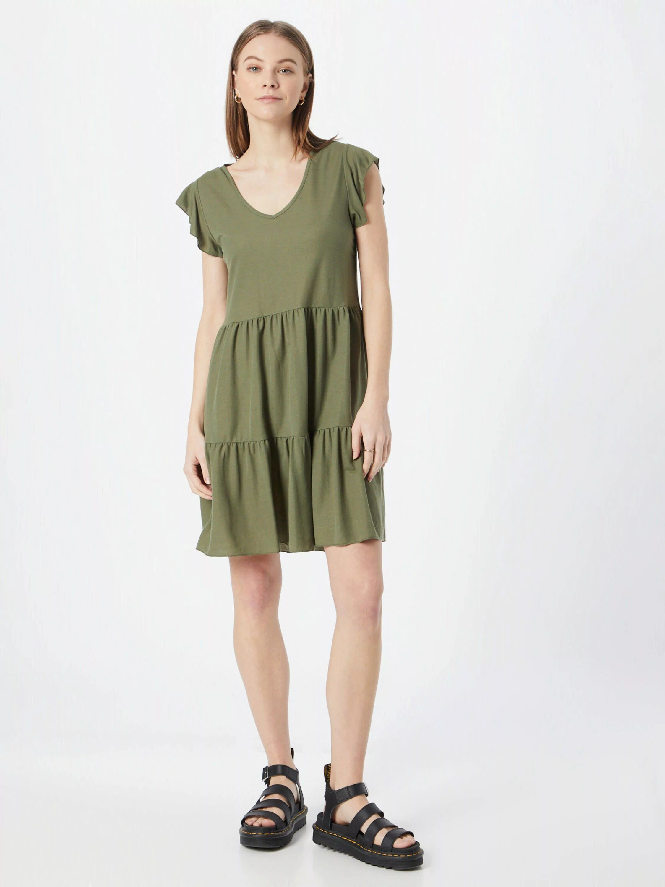 HaILY’S Sommerkleid Leonie (1-tlg) Volant günstig online kaufen