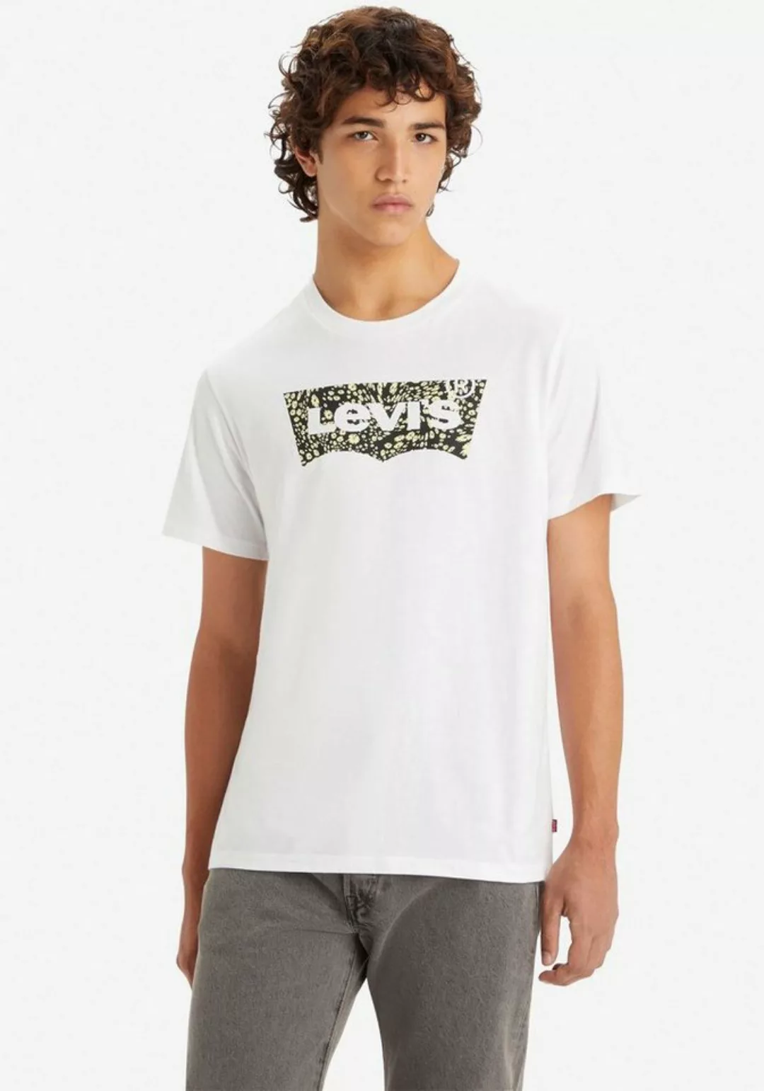 Levi's® T-Shirt CREWNECK TEE mit Logo-Front-Print günstig online kaufen