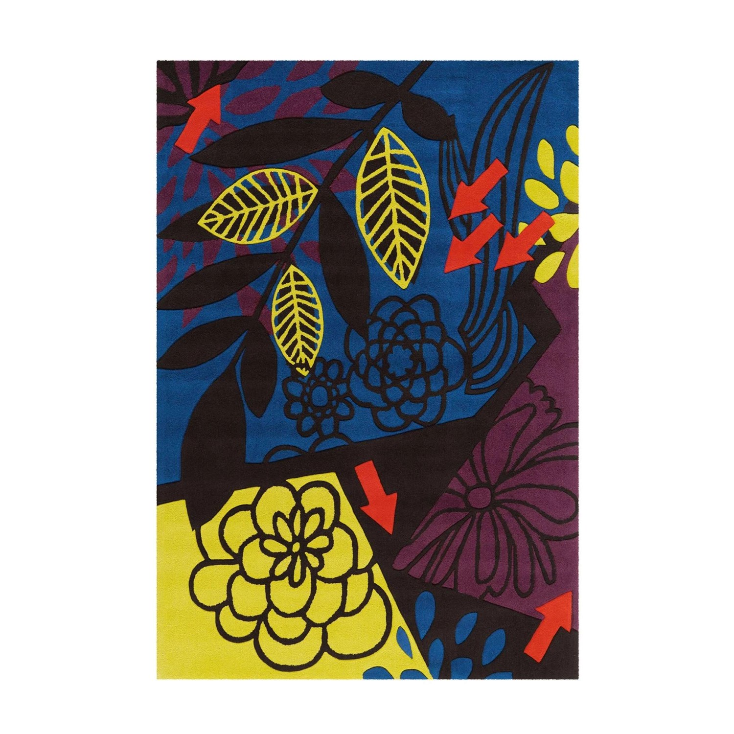 MeGusta Kurzflor Teppich Modern Multi 170x240 cm Dolores günstig online kaufen