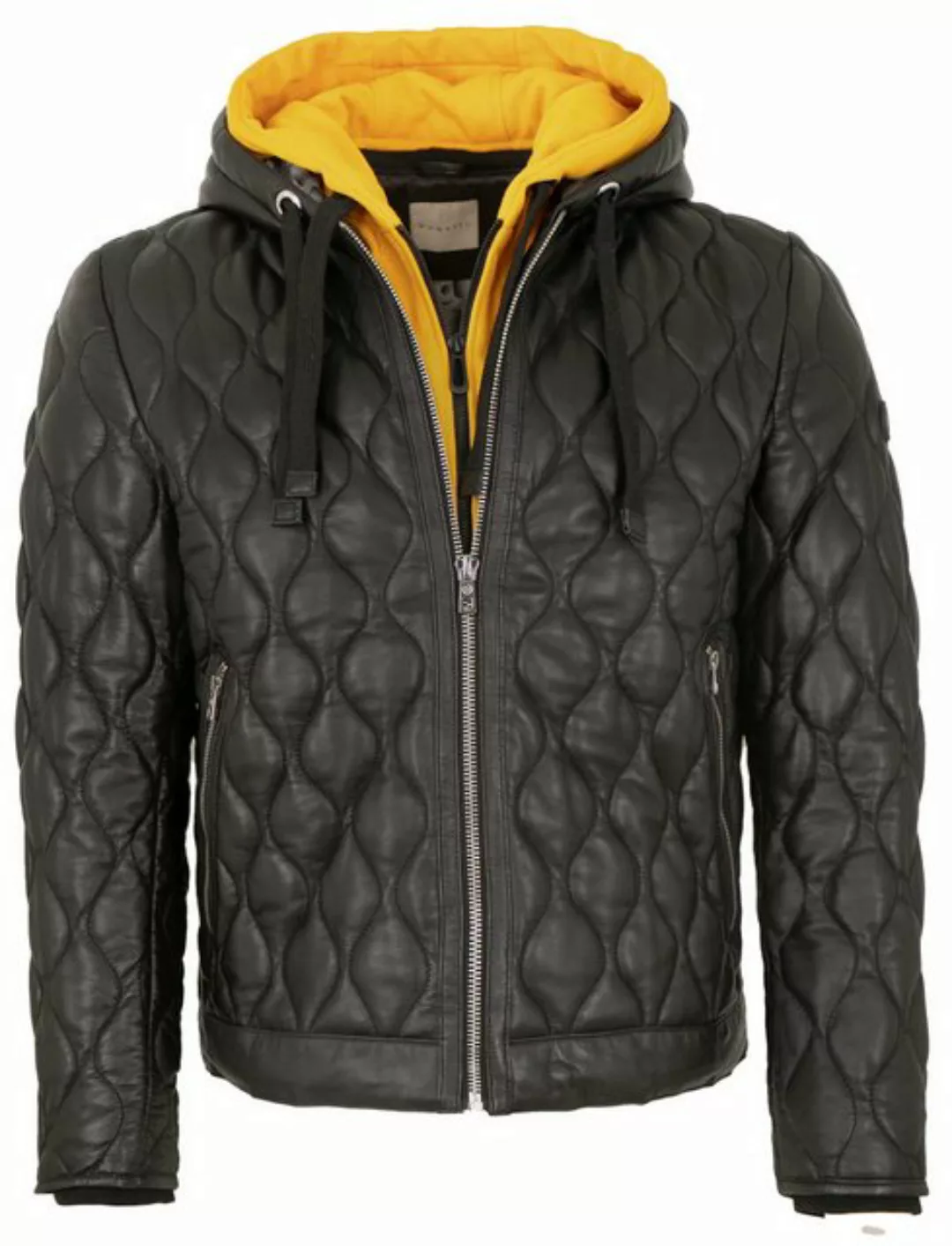 bugatti Lederjacke BGT/ 046 Bugatti - Herren Lederjacke Steppjacke Lammnapp günstig online kaufen