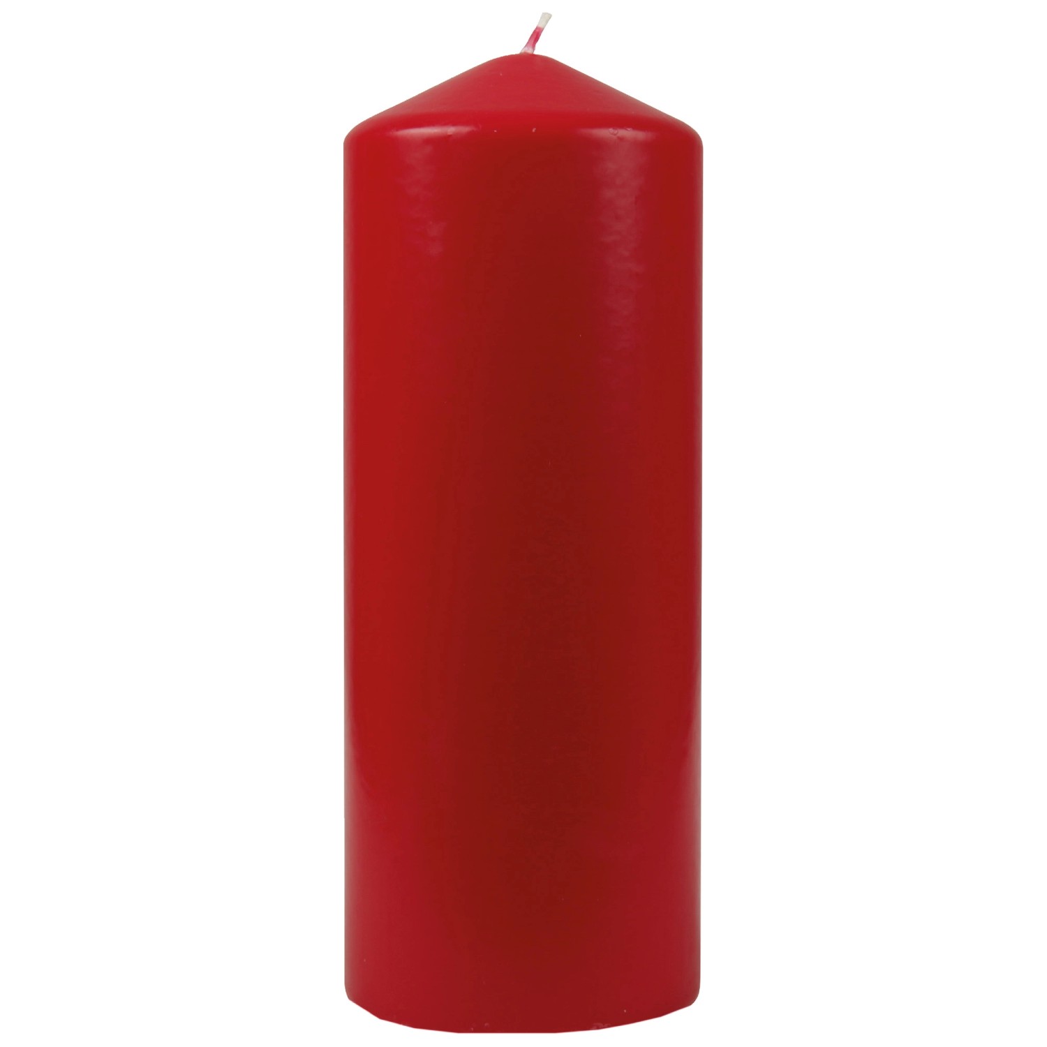 HS Candle Stumpenkerzen Ø6cm Rubinrot günstig online kaufen